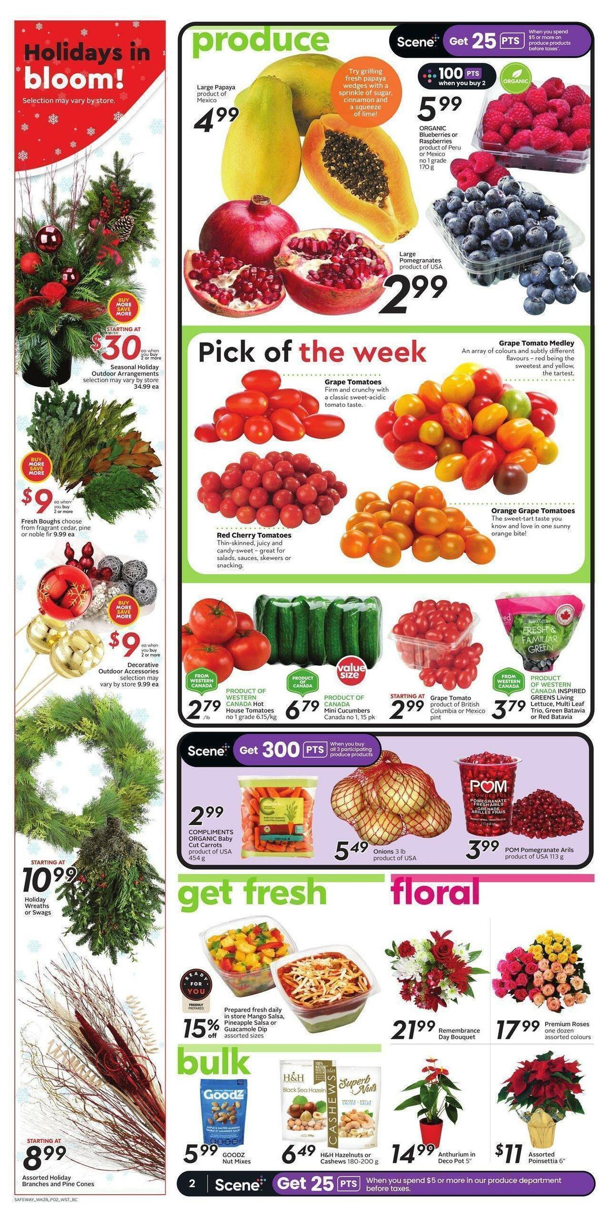 Safeway Flyer from November 10