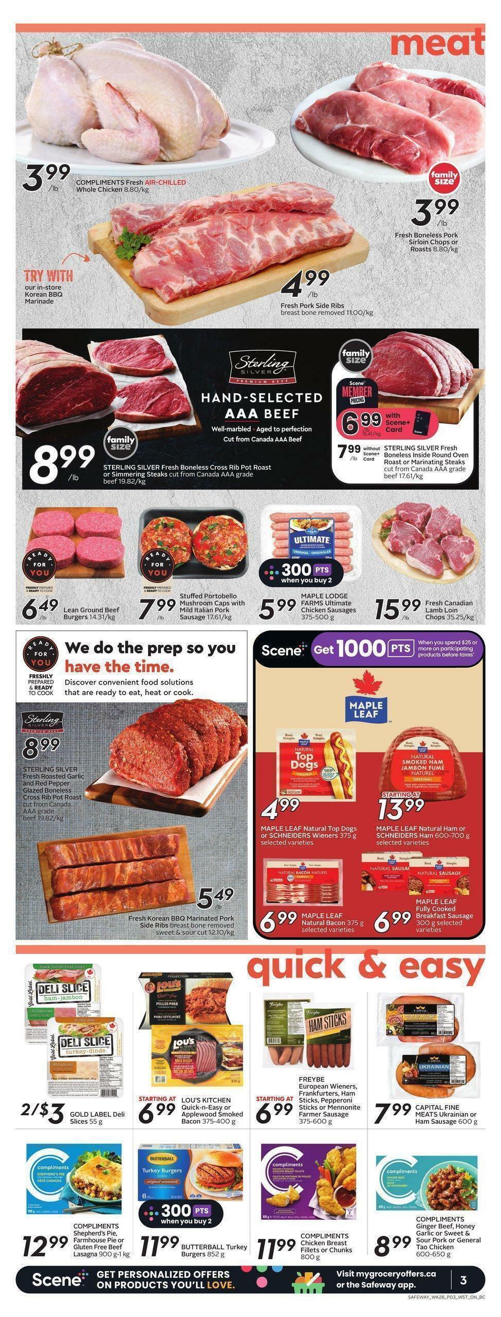 Safeway Flyer from November 10