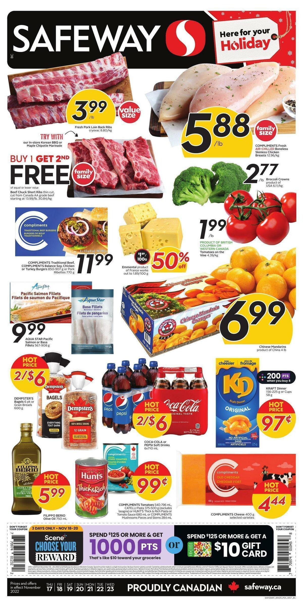 Safeway Flyer from November 17