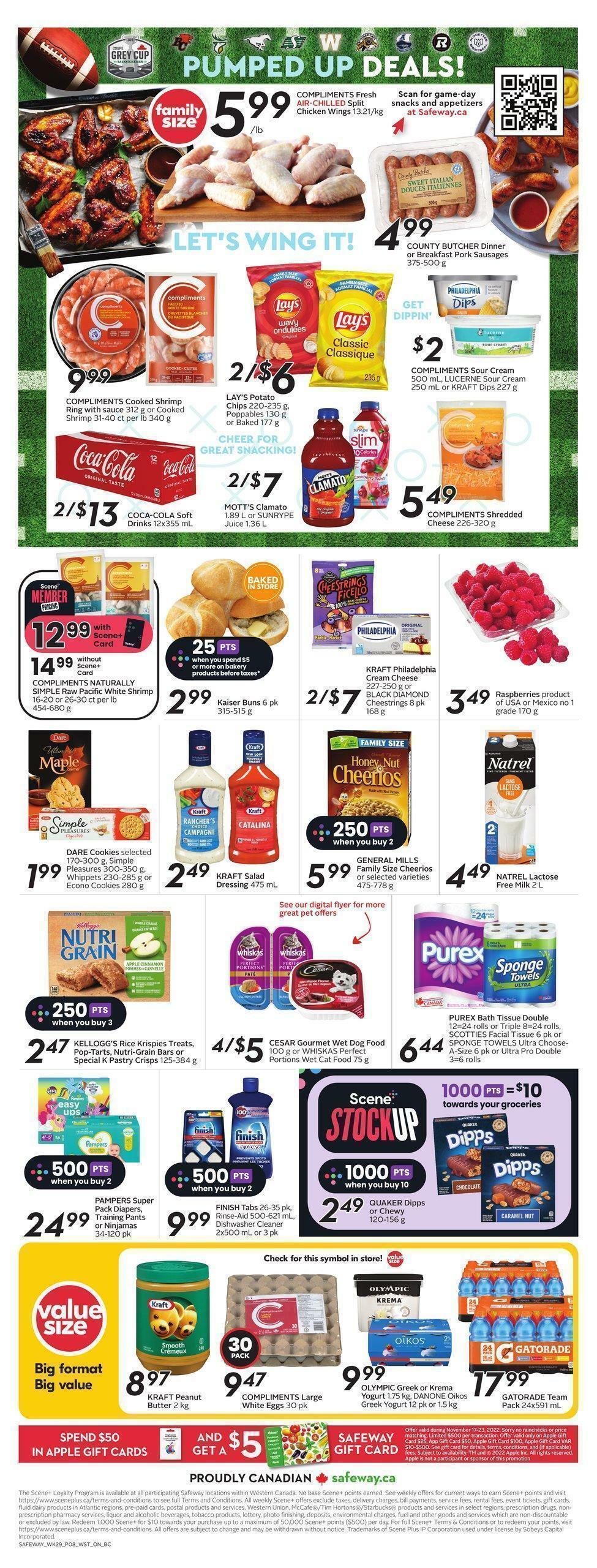 Safeway Flyer from November 17