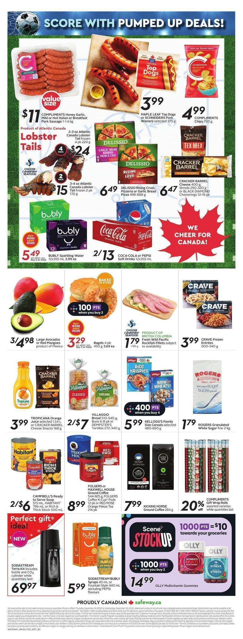 Safeway Flyer from November 24