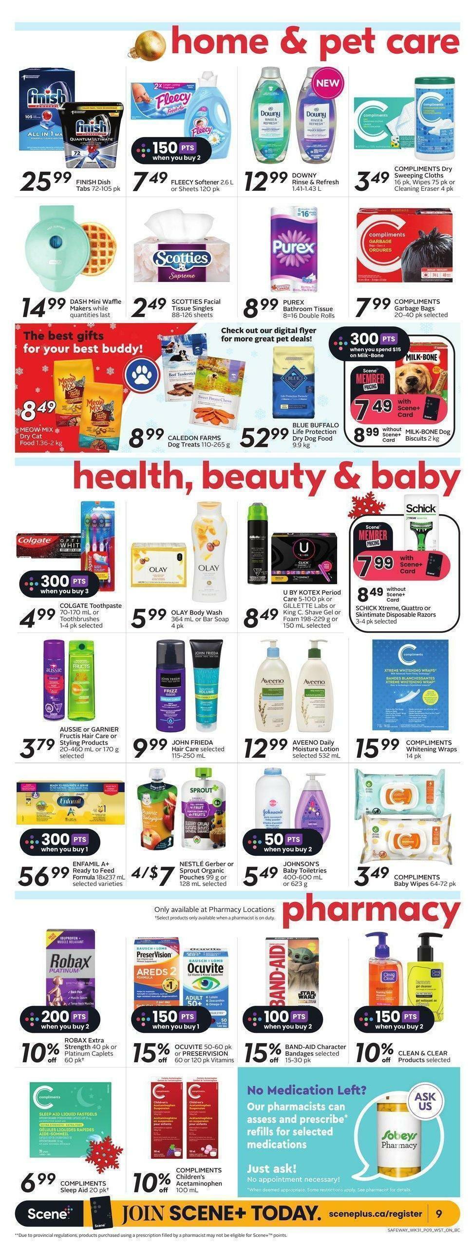 Safeway Flyer from December 1