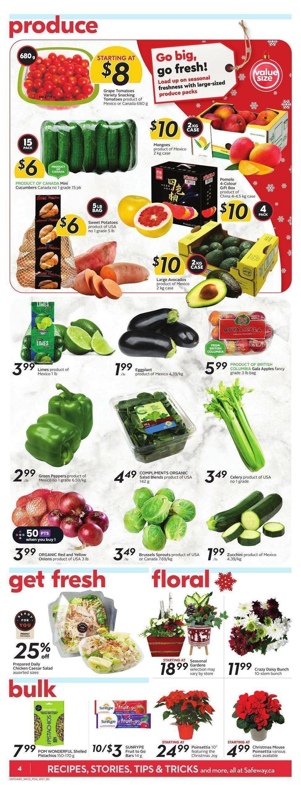 Safeway Flyer from December 1