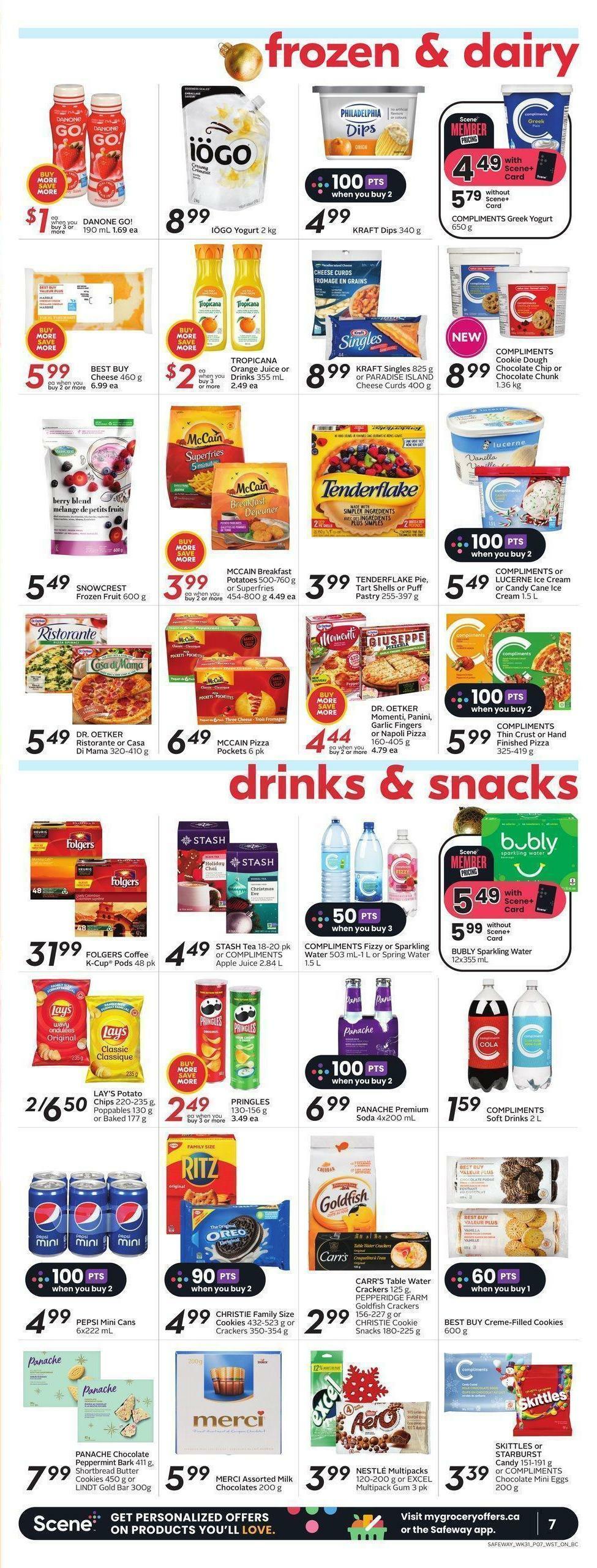 Safeway Flyer from December 1
