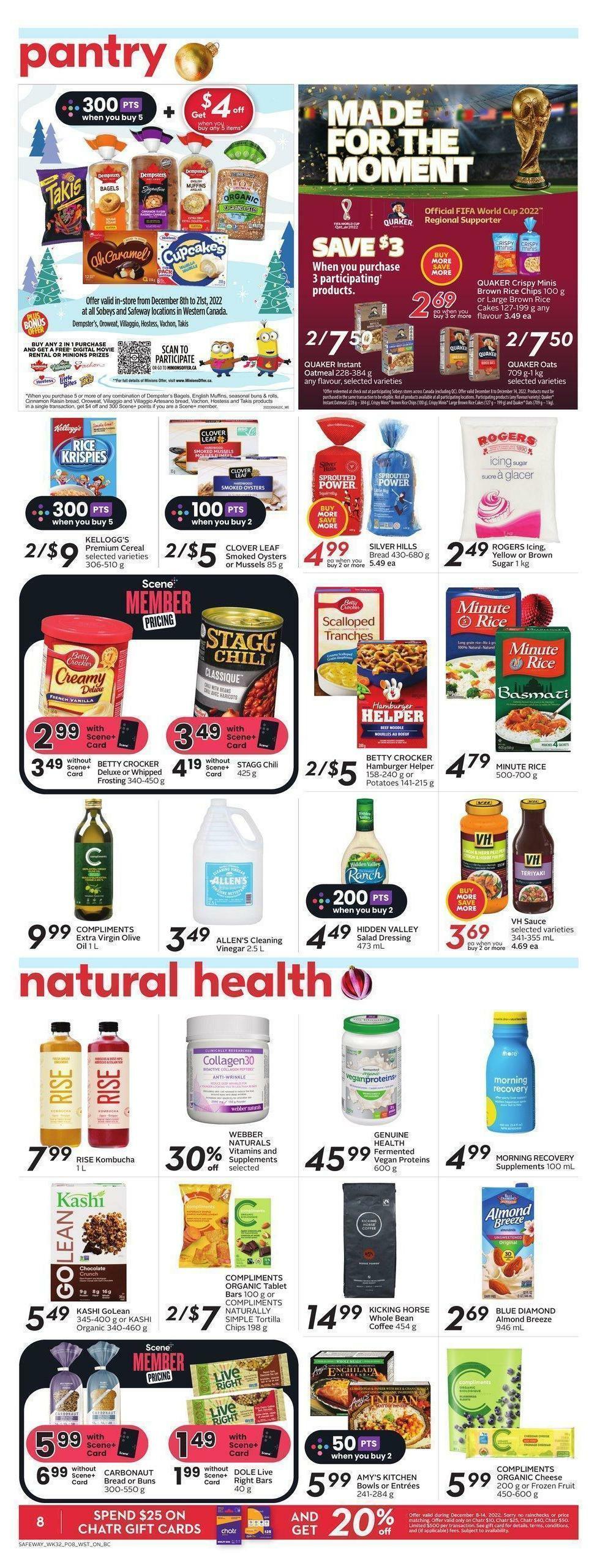 Safeway Flyer from December 8