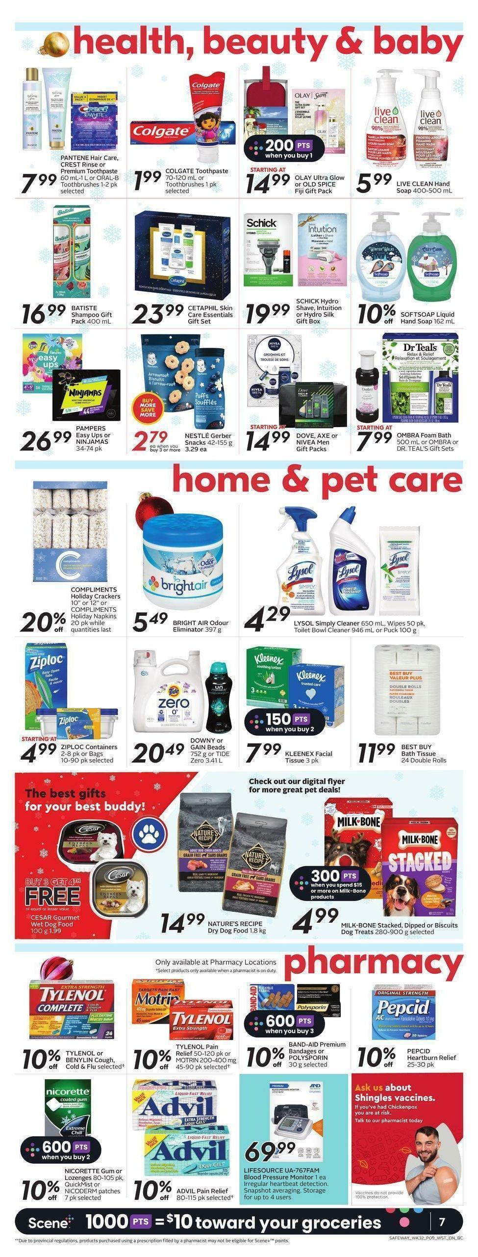 Safeway Flyer from December 8
