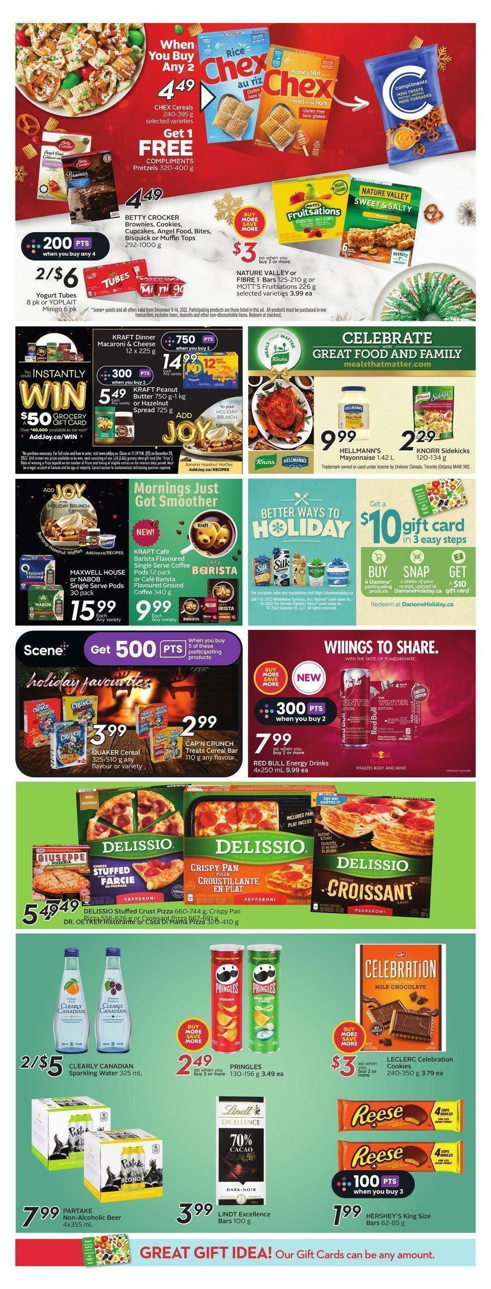 Safeway Flyer from December 8