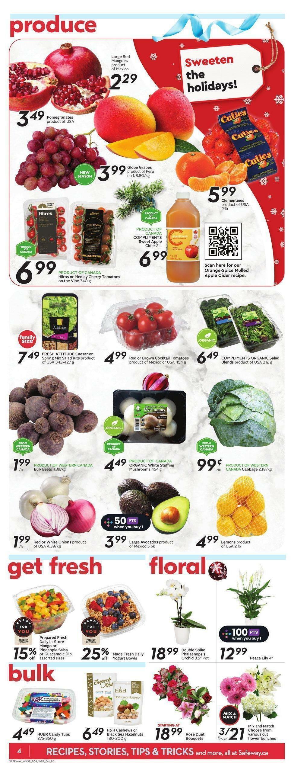Safeway Flyer from December 8
