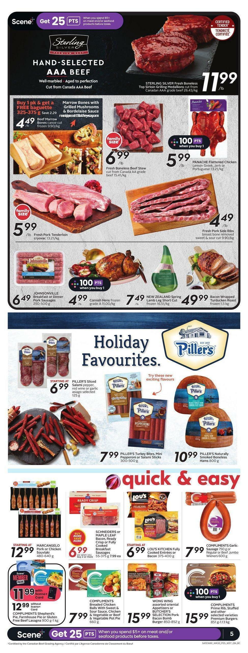 Safeway Flyer from December 8