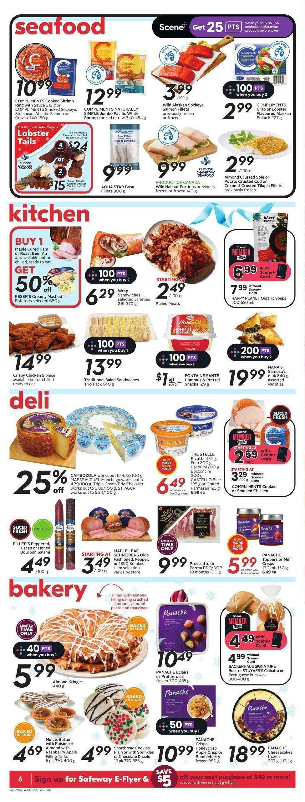 Safeway Flyer from December 8