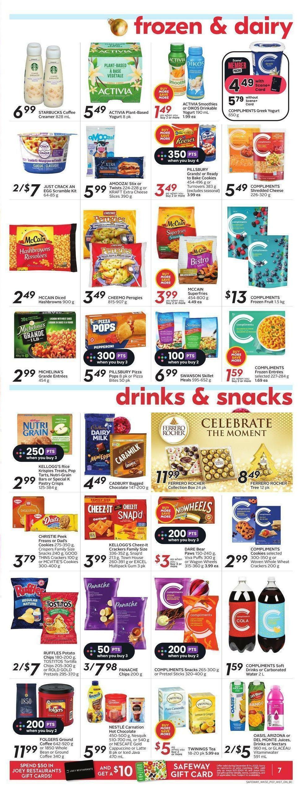 Safeway Flyer from December 8