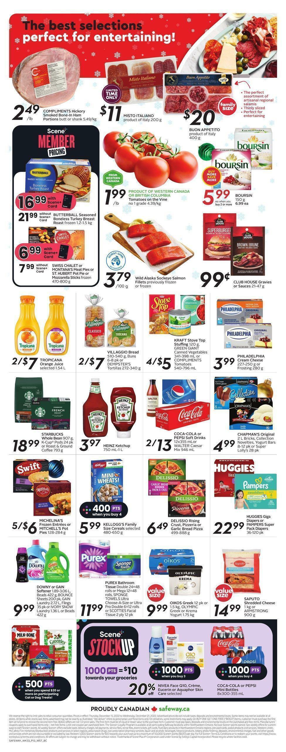 Safeway Flyer from December 15