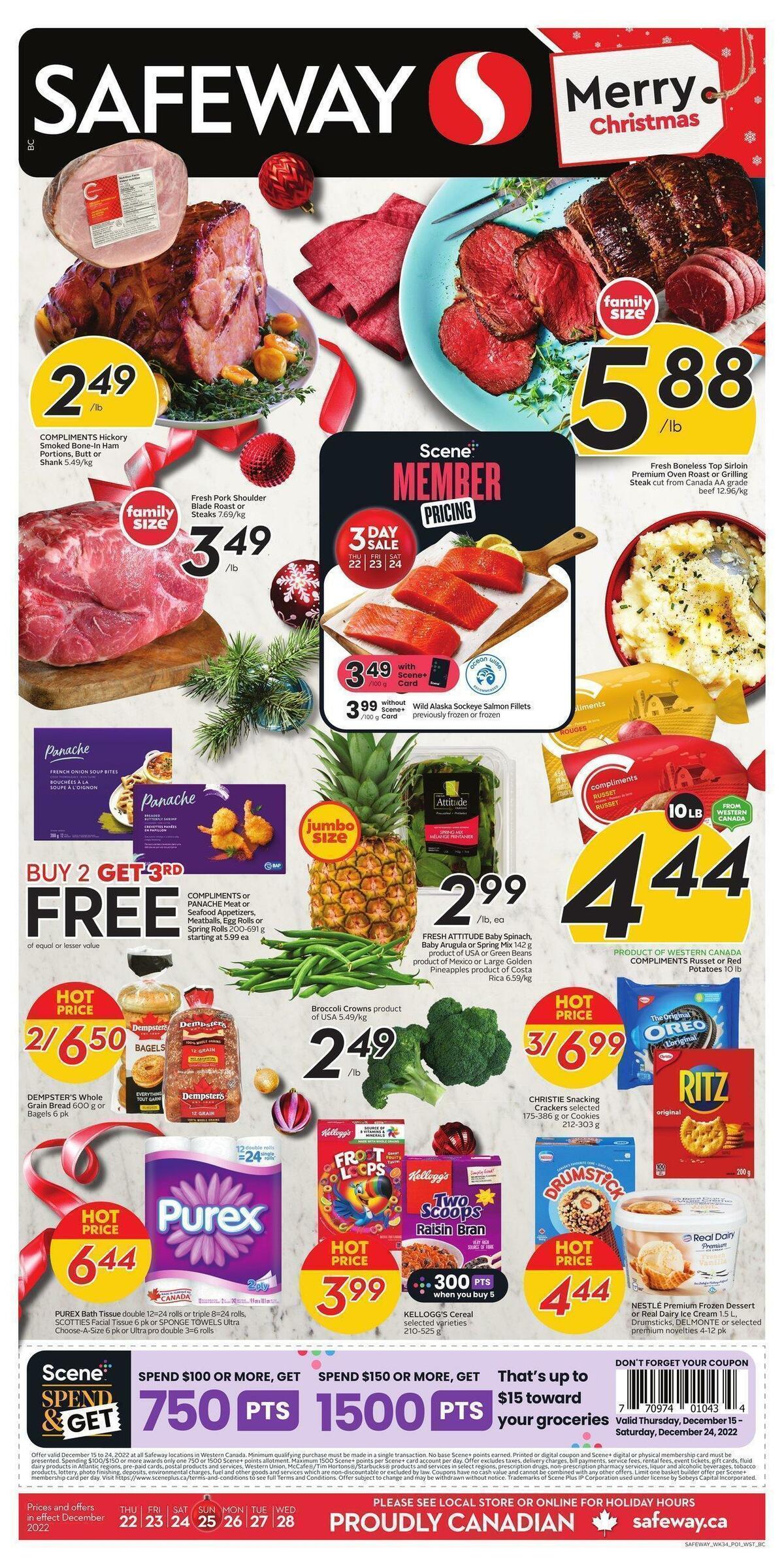 Safeway Flyer from December 22