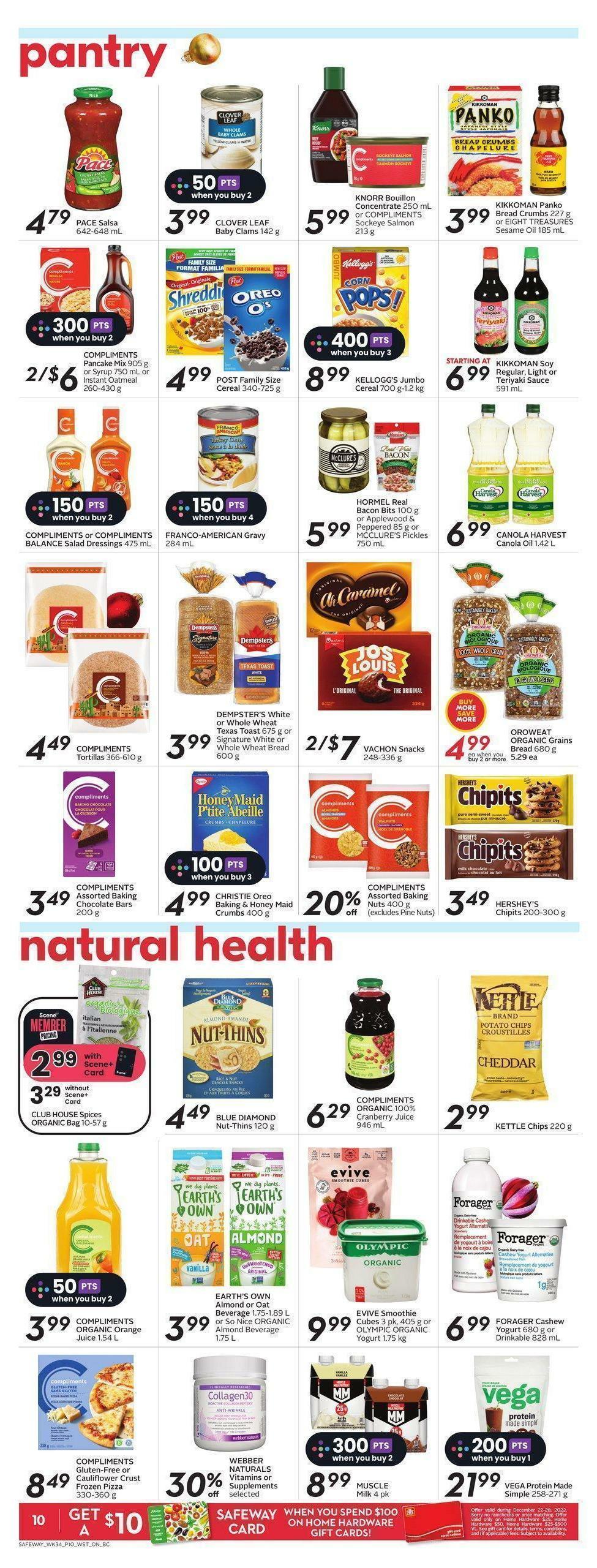 Safeway Flyer from December 22