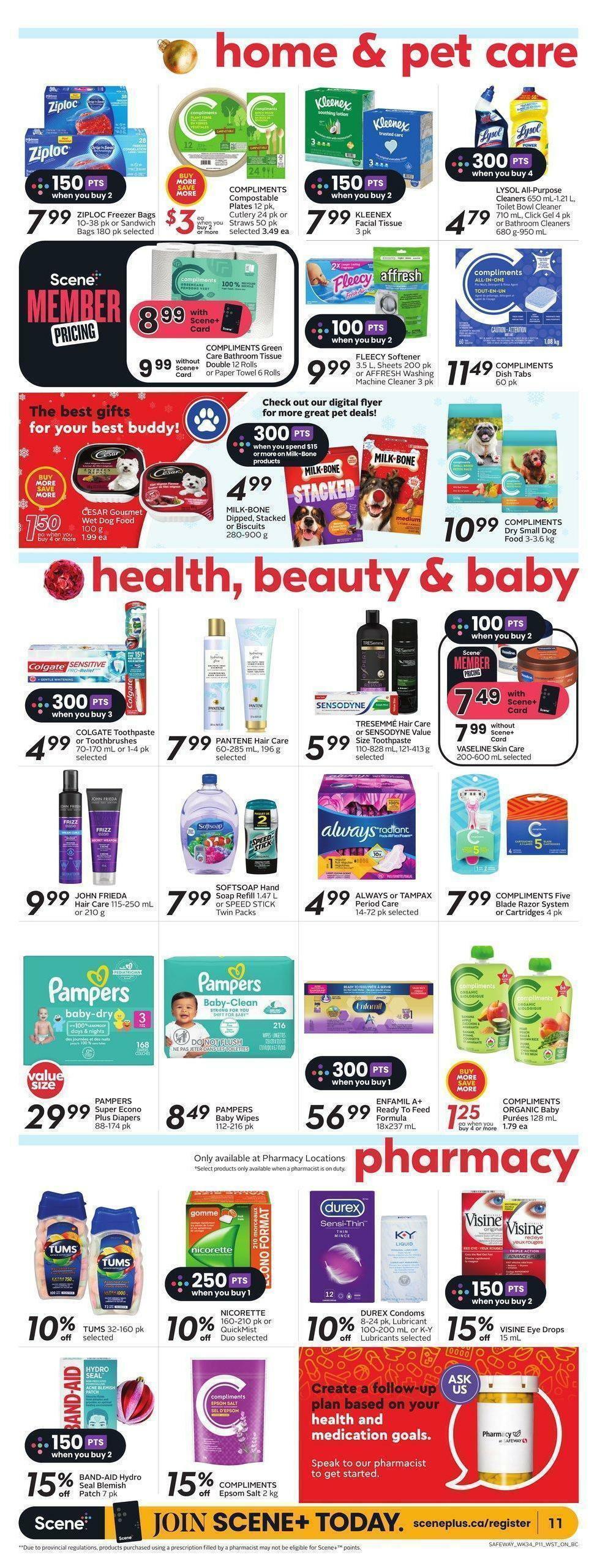 Safeway Flyer from December 22