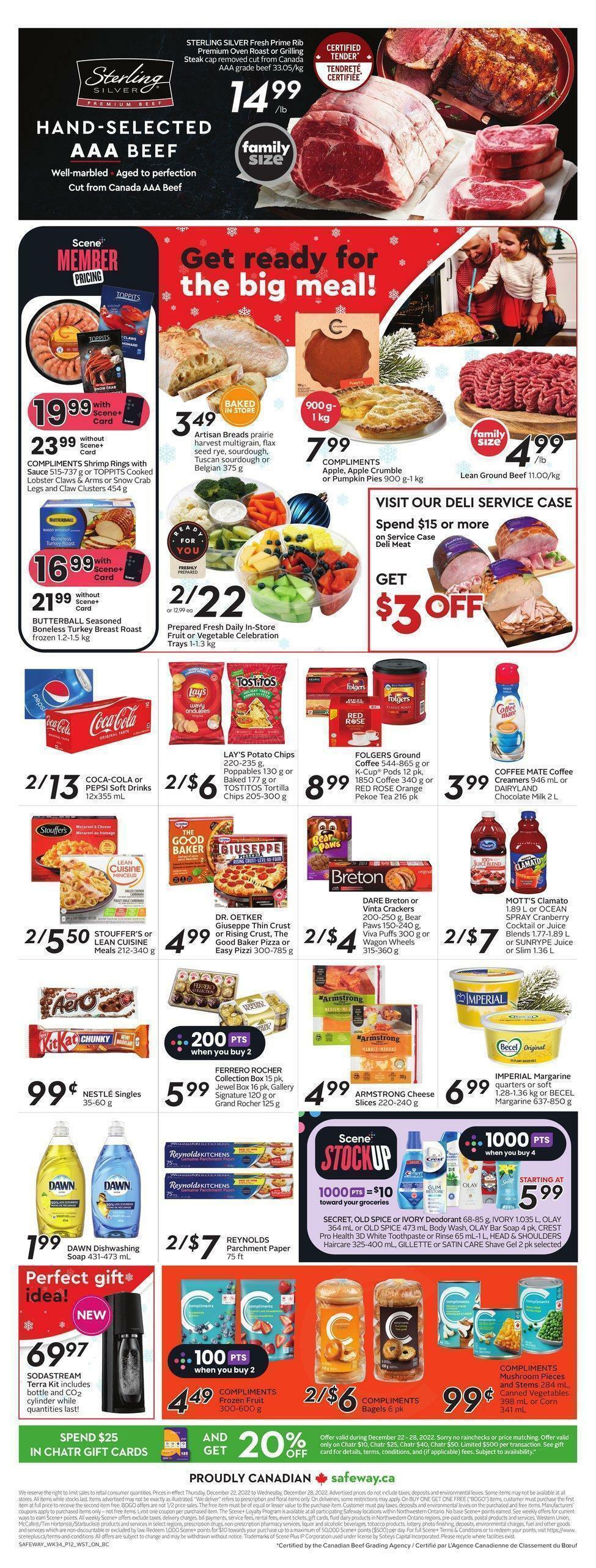 Safeway Flyer from December 22