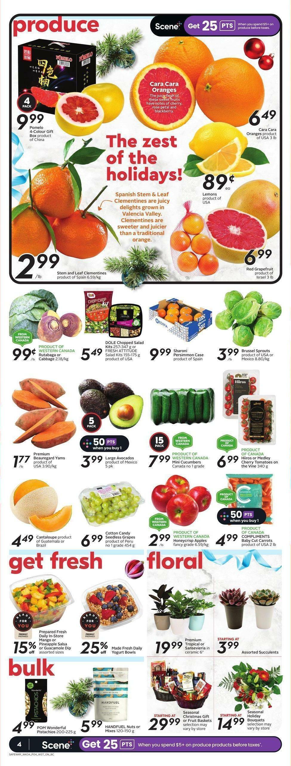 Safeway Flyer from December 22
