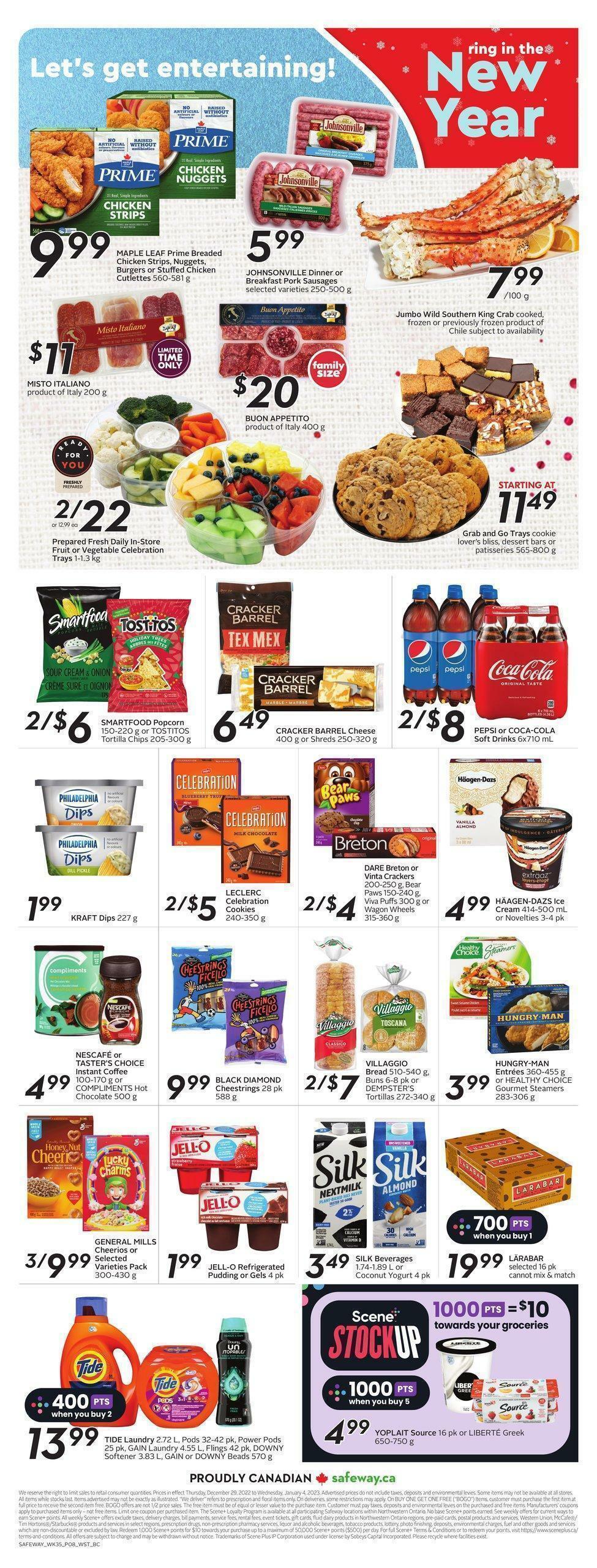 Safeway Flyer from December 29