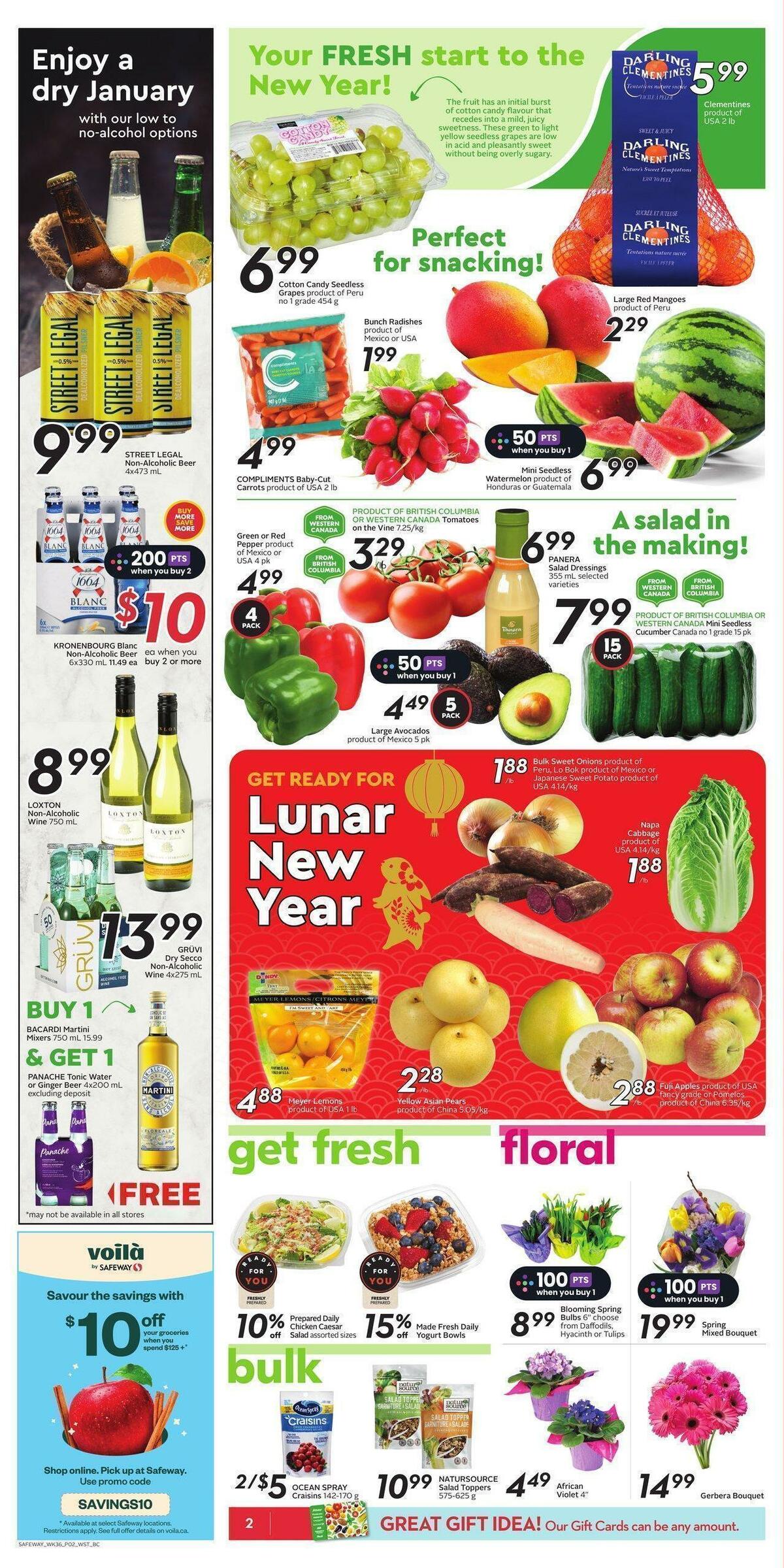 Safeway Flyer from January 5