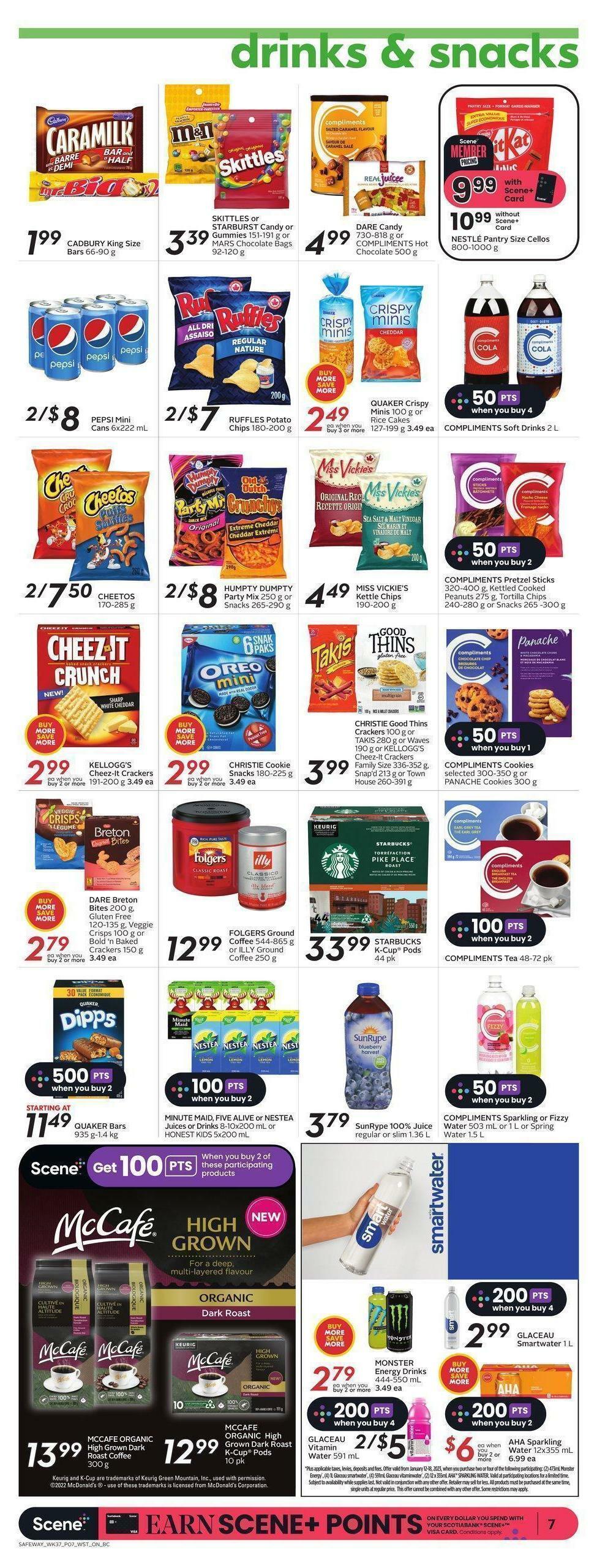 Safeway Flyer from January 12