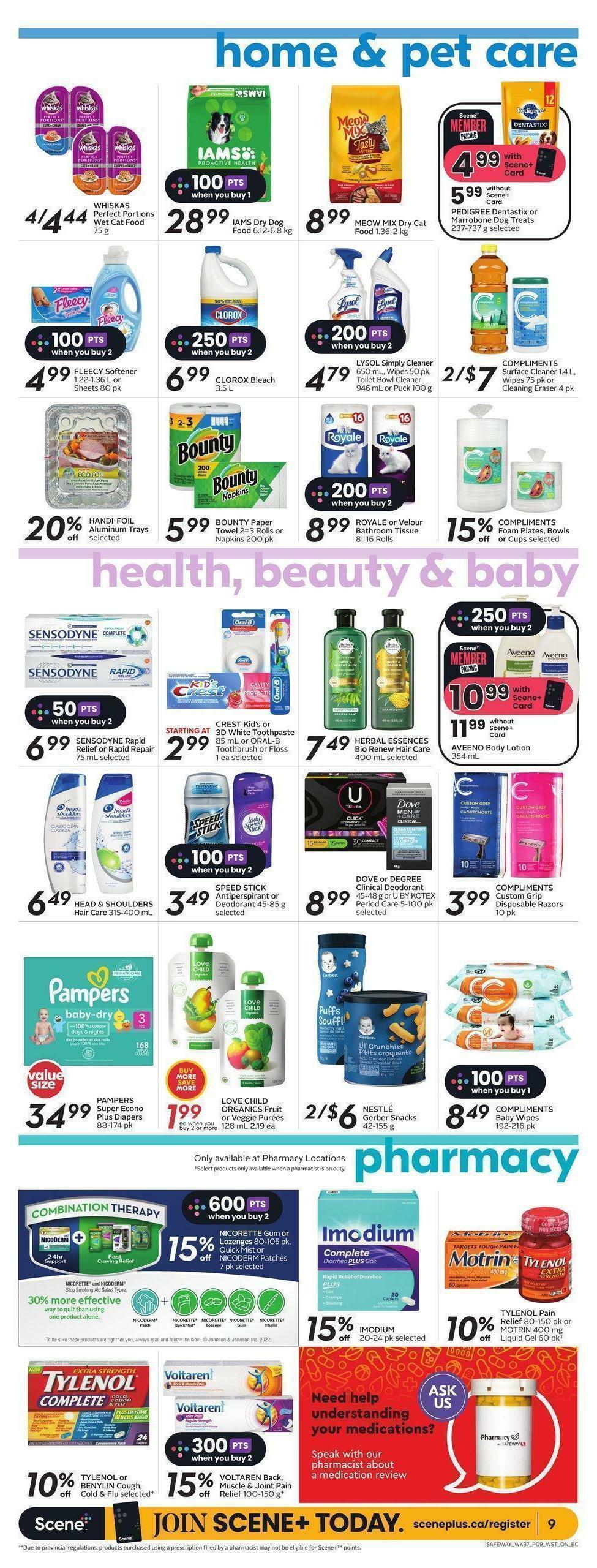 Safeway Flyer from January 12