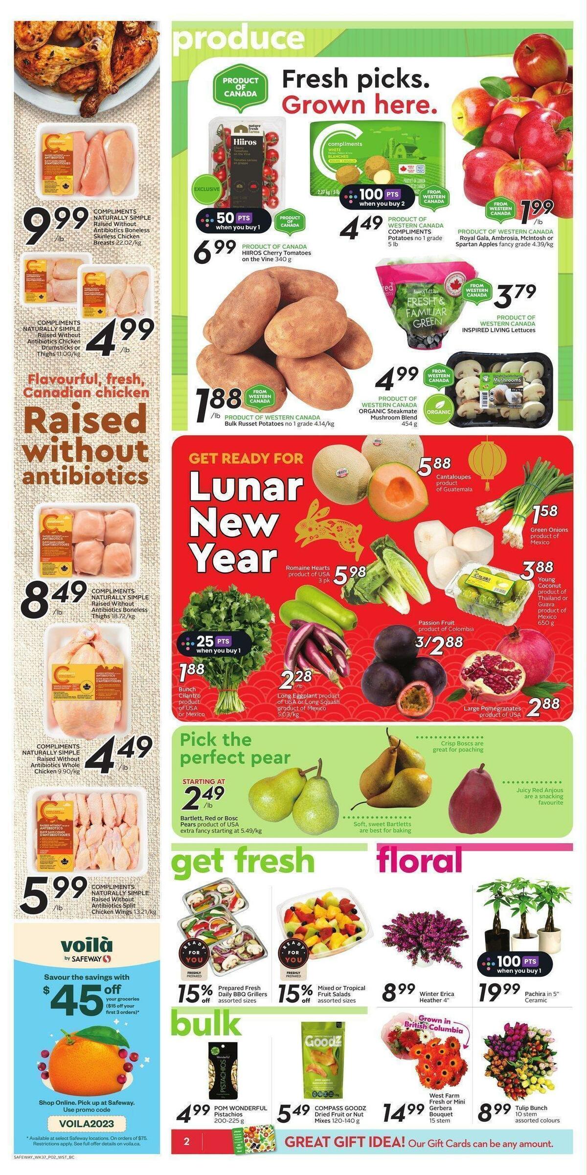 Safeway Flyer from January 12