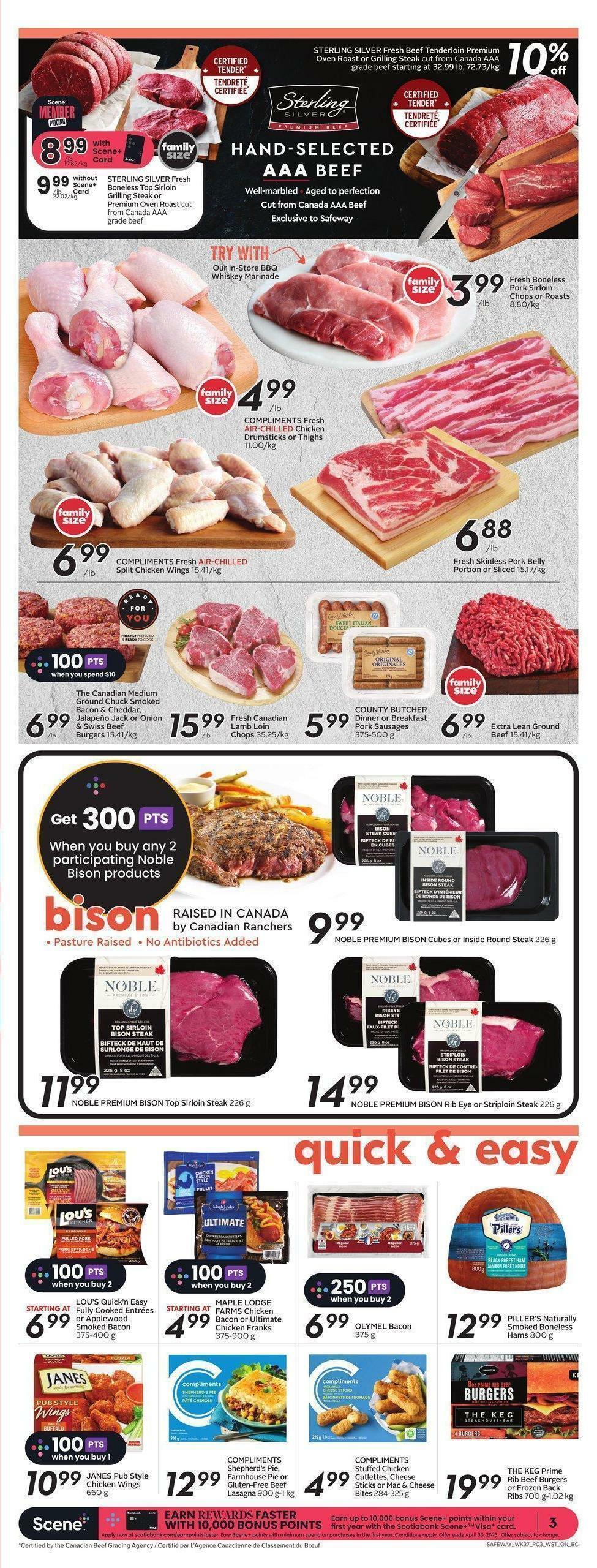 Safeway Flyer from January 12