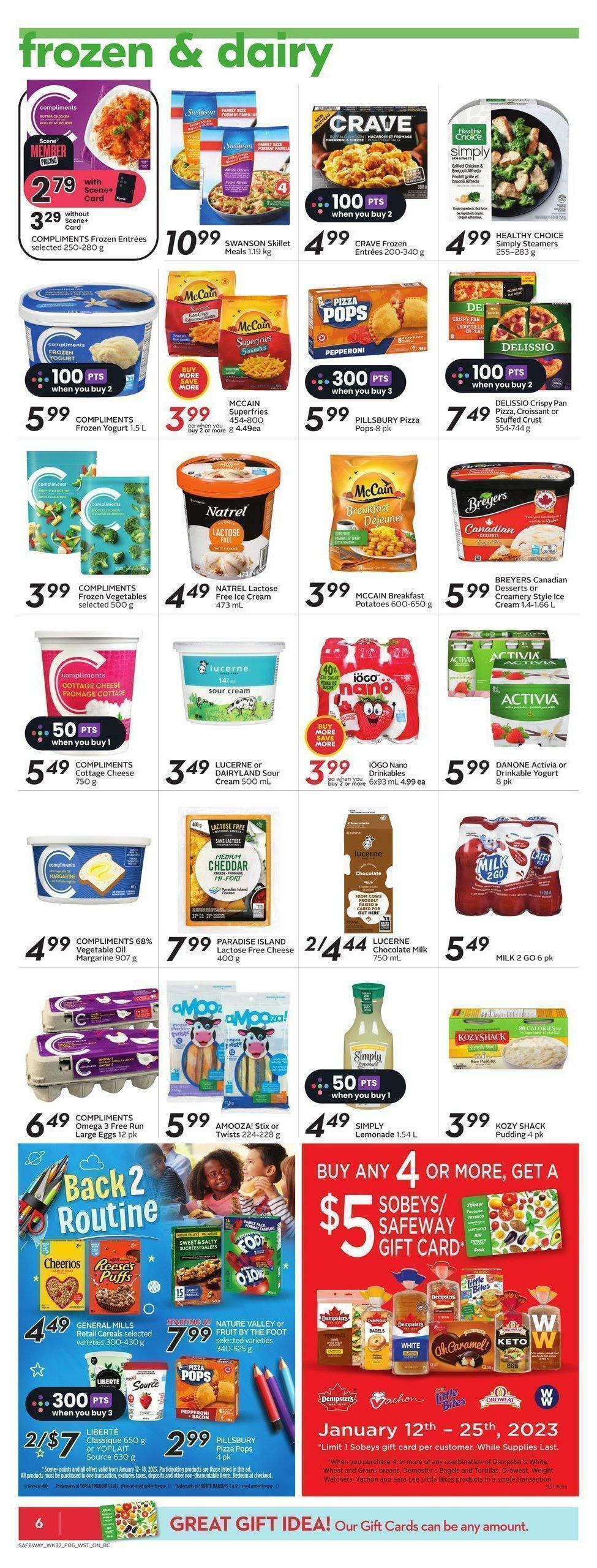 Safeway Flyer from January 12