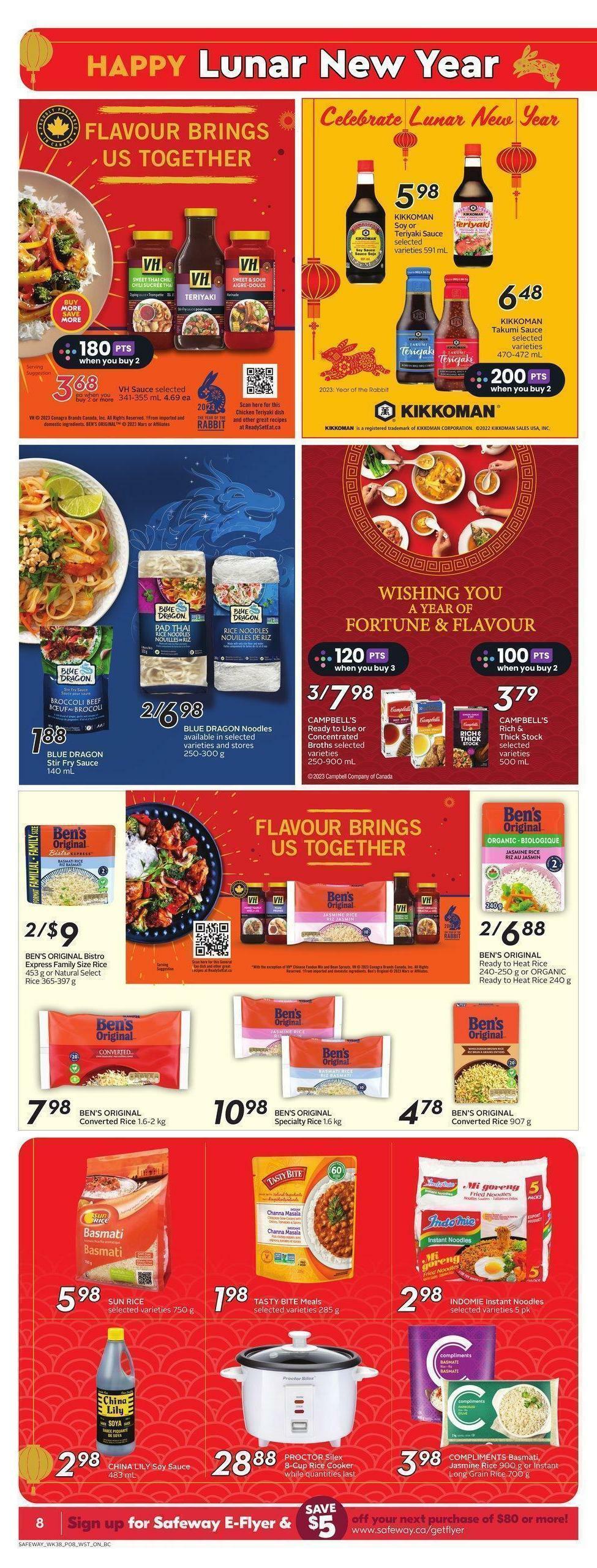 Safeway Flyer from January 19