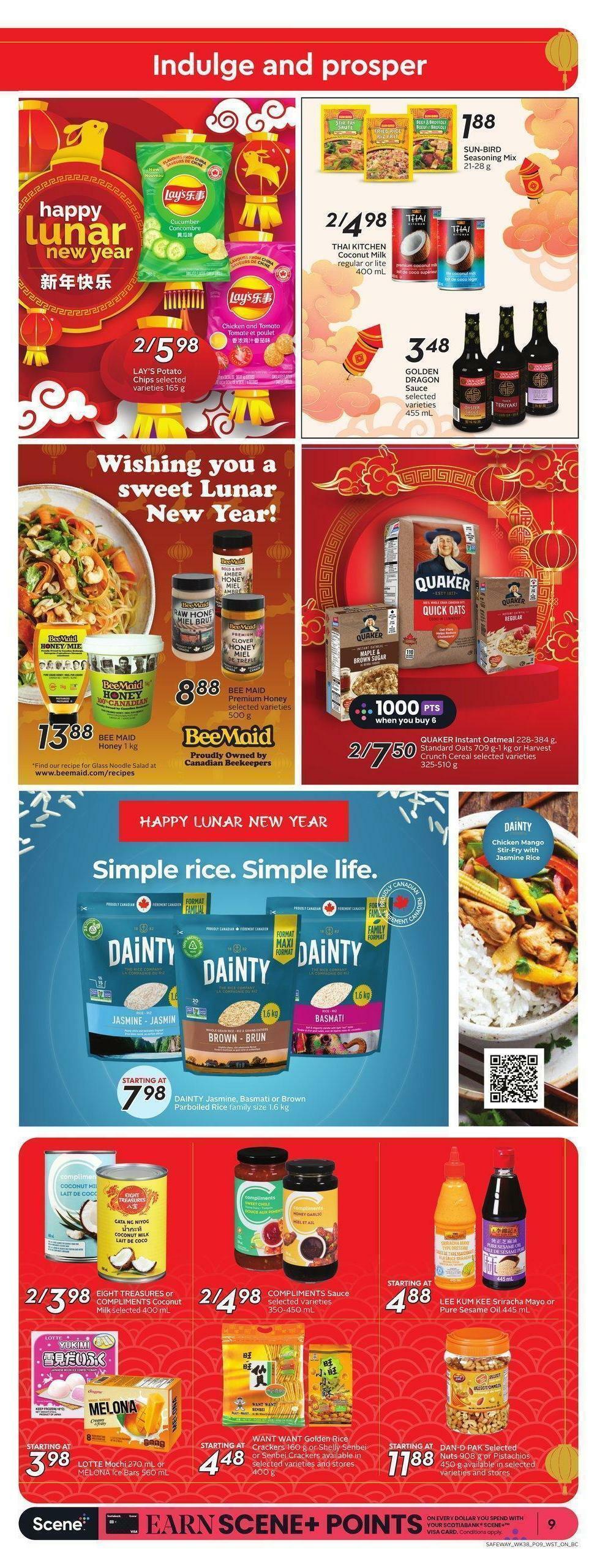 Safeway Flyer from January 19