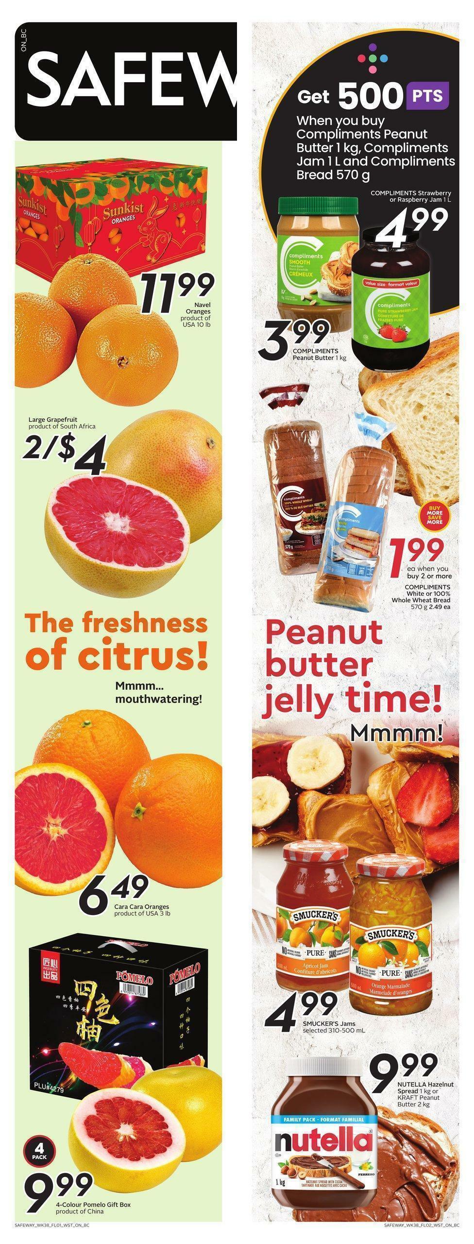 Safeway Flyer from January 19