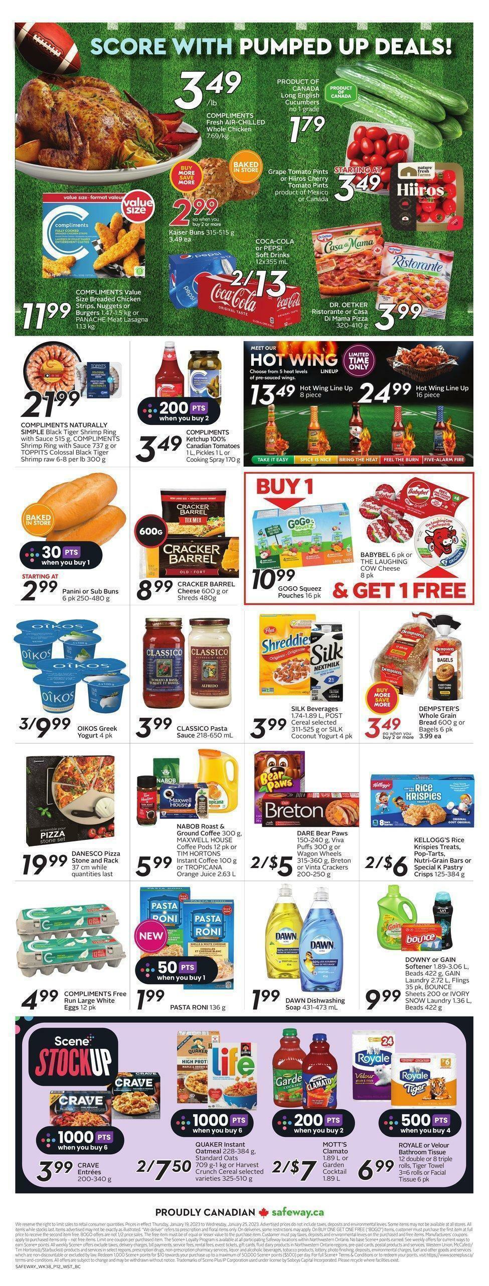 Safeway Flyer from January 19