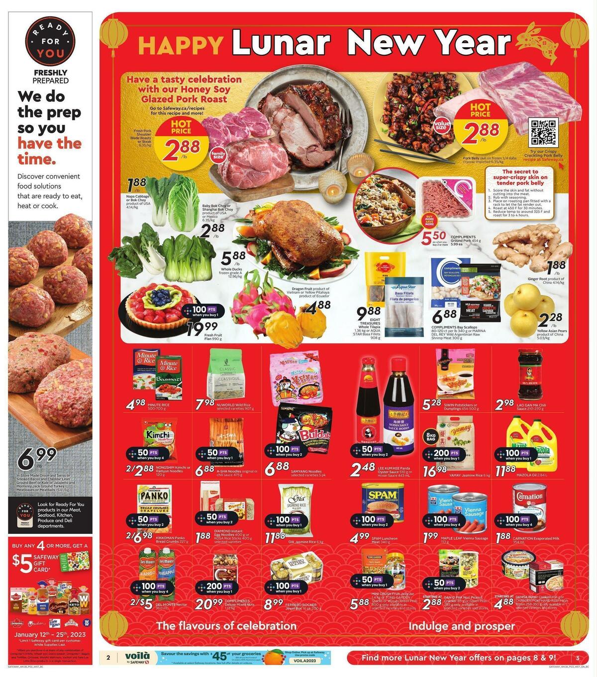 Safeway Flyer from January 19