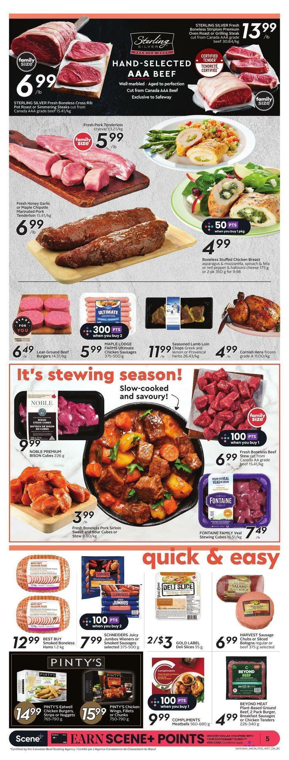Safeway Flyer from January 19