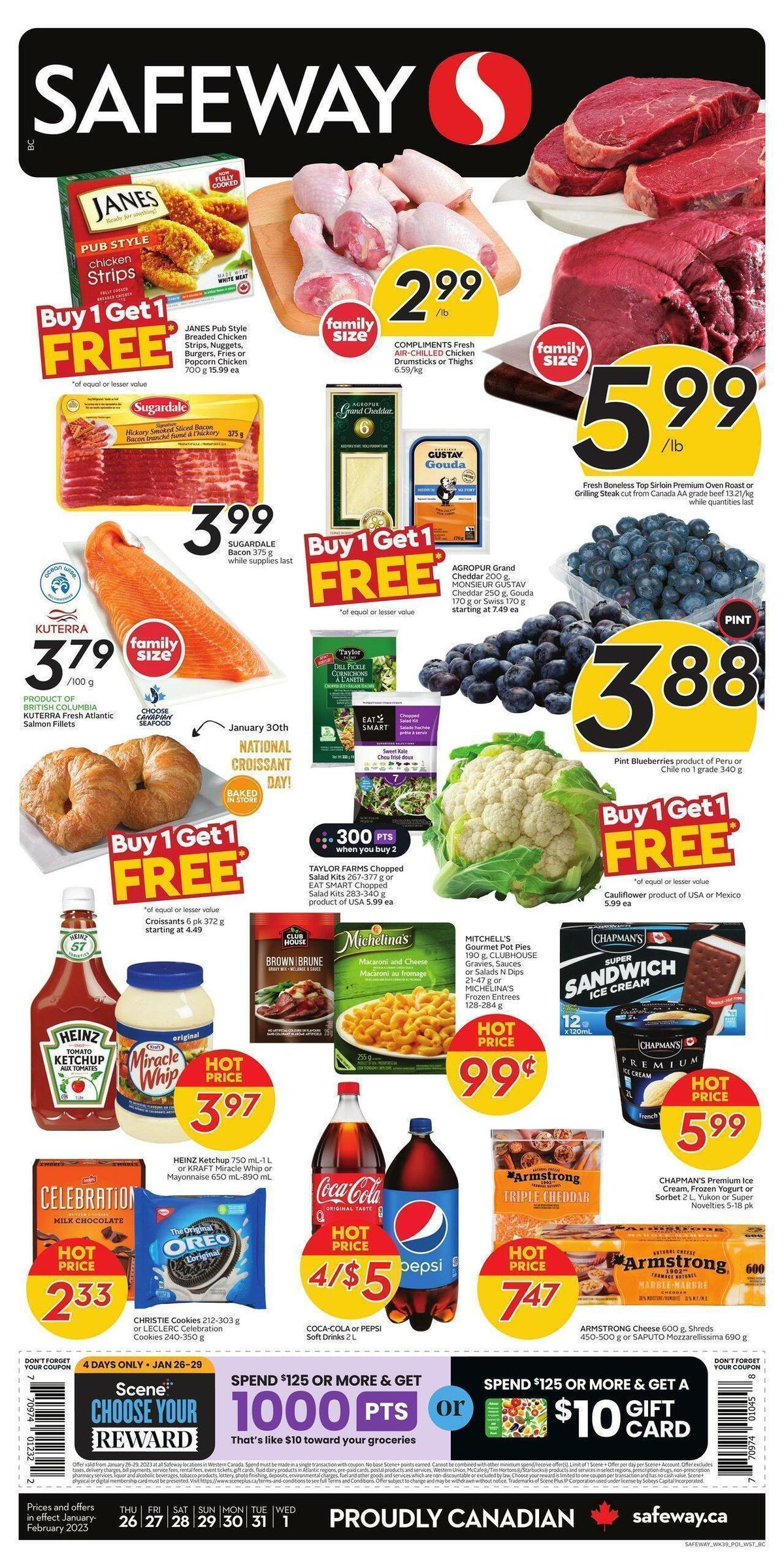 Safeway Flyer from January 26