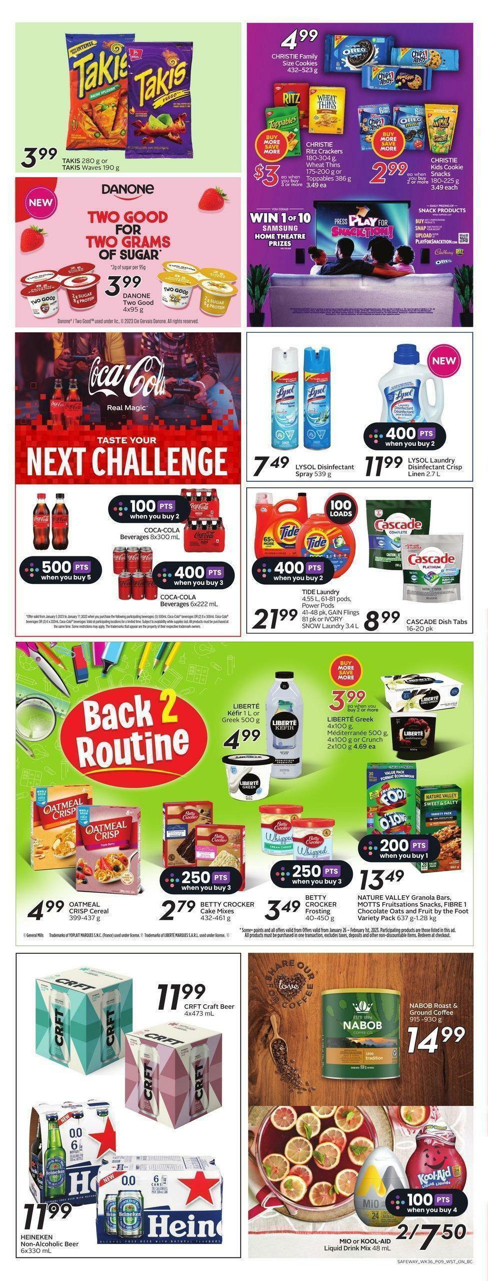 Safeway Flyer from January 26
