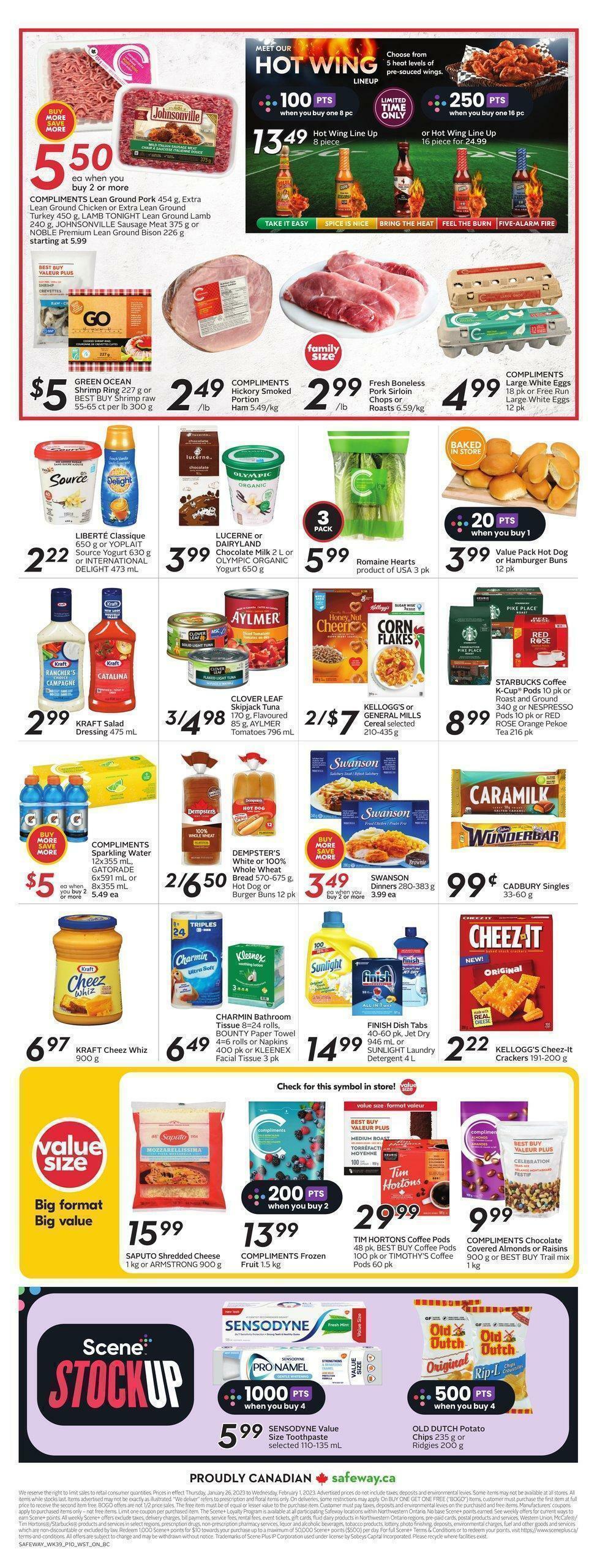 Safeway Flyer from January 26