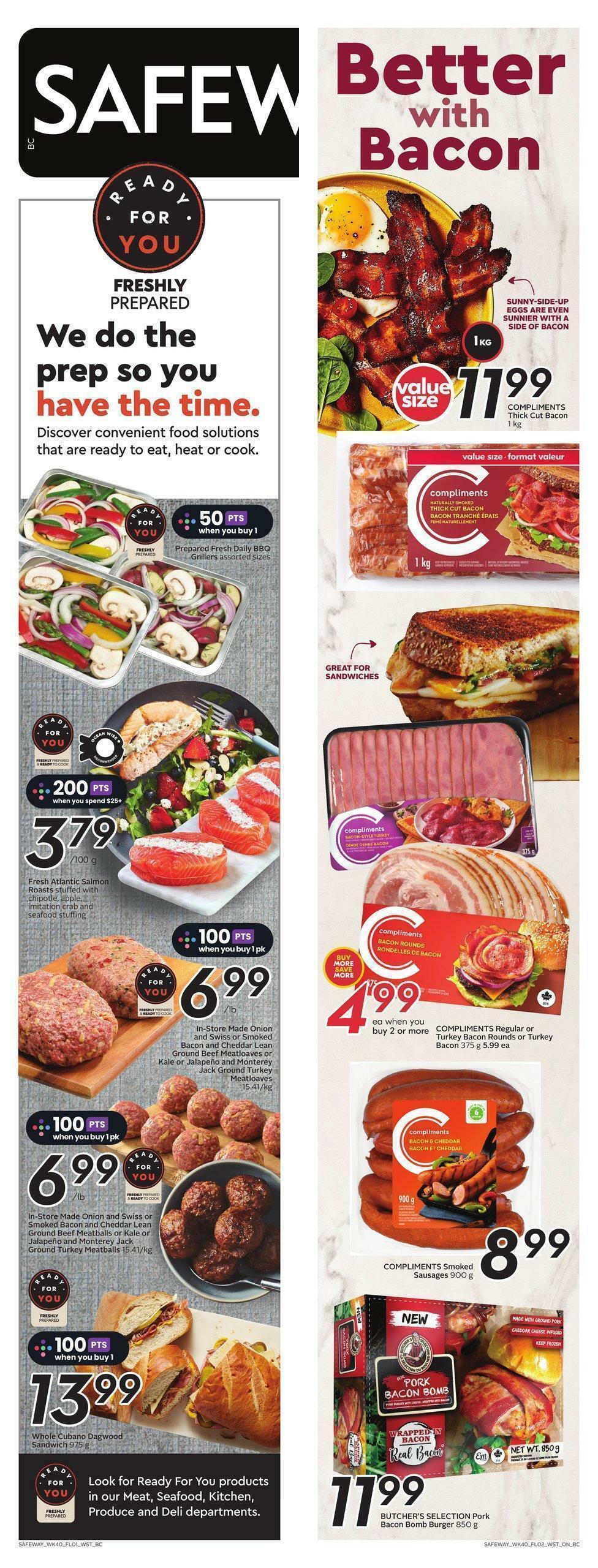 Safeway Flyer from February 2