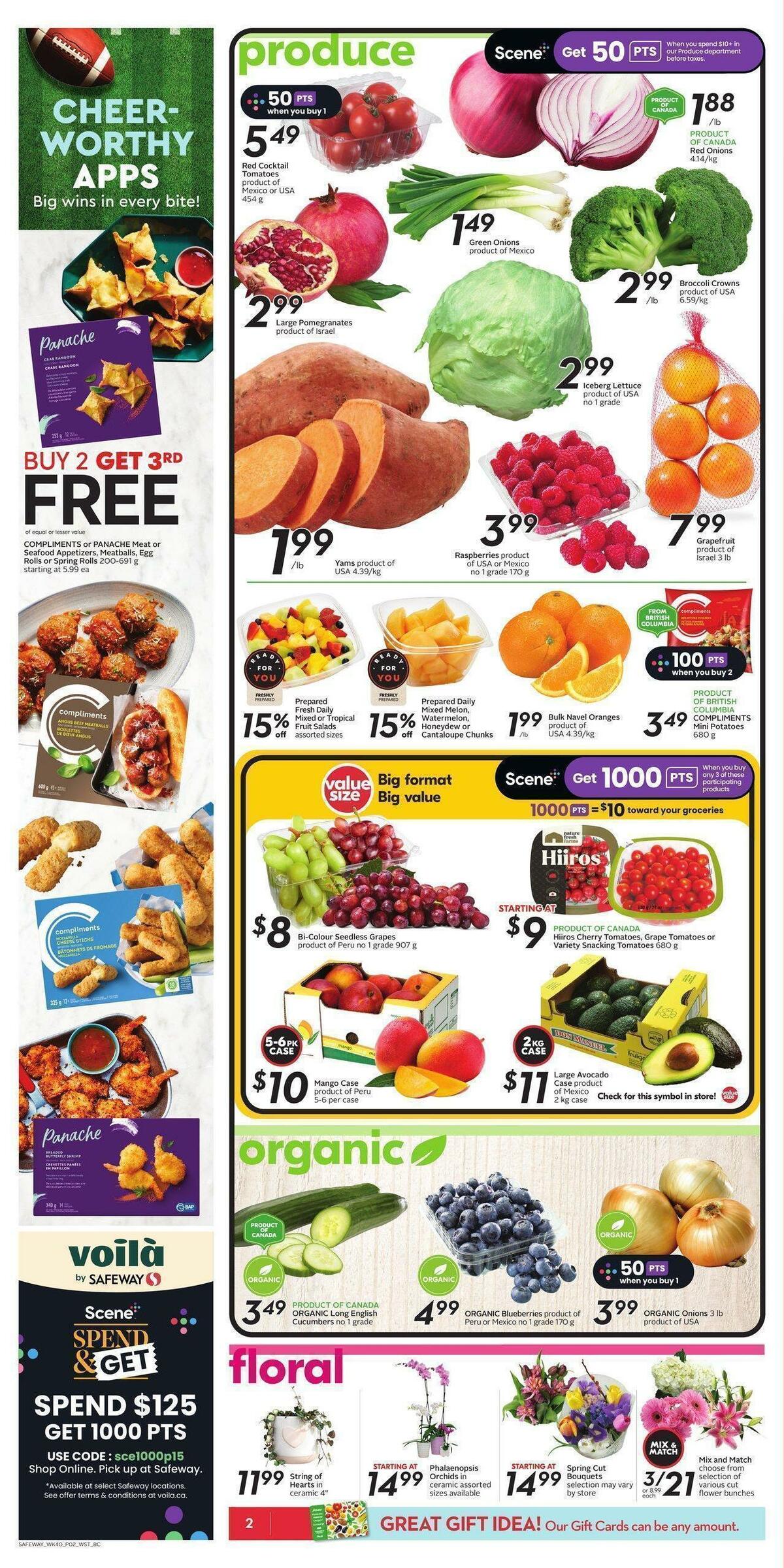 Safeway Flyer from February 2