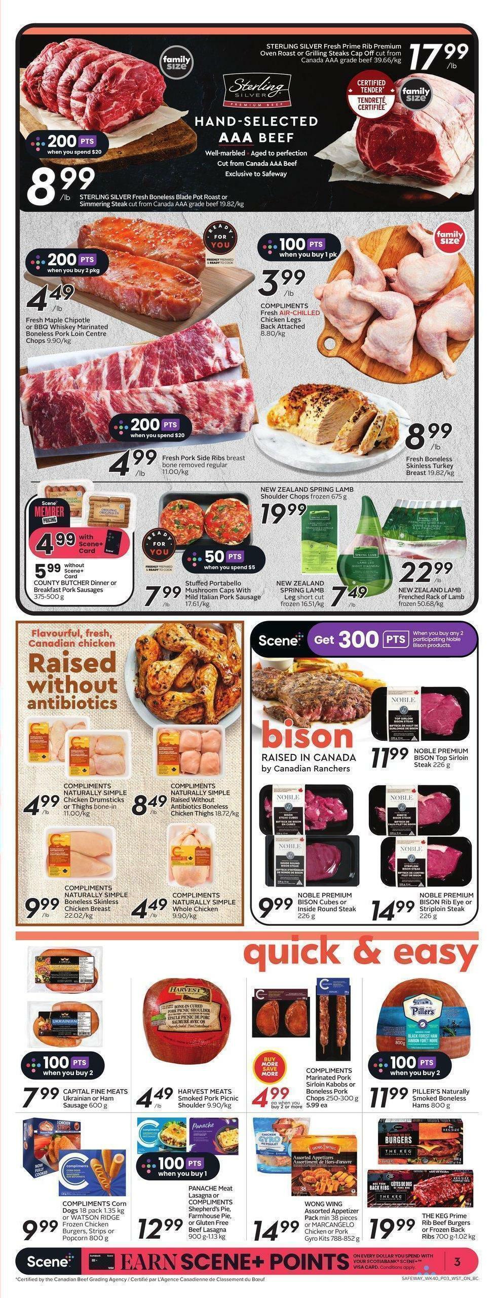 Safeway Flyer from February 2