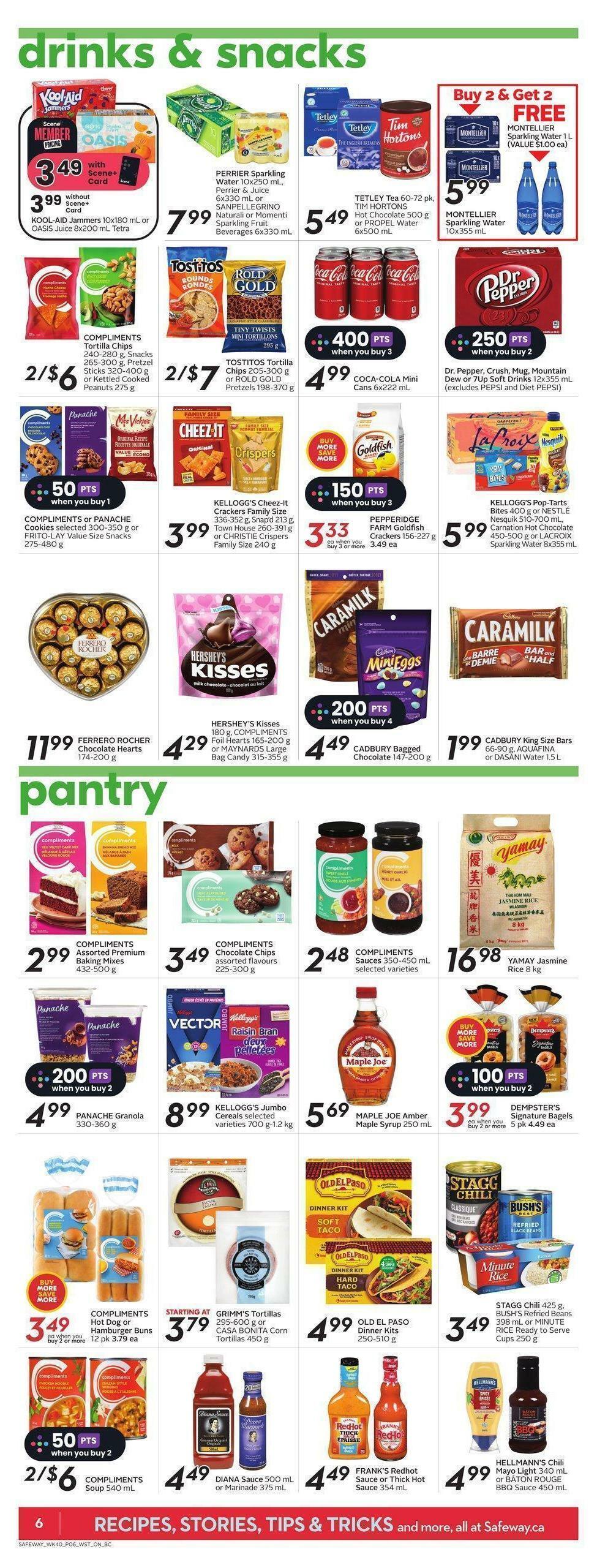 Safeway Flyer from February 2