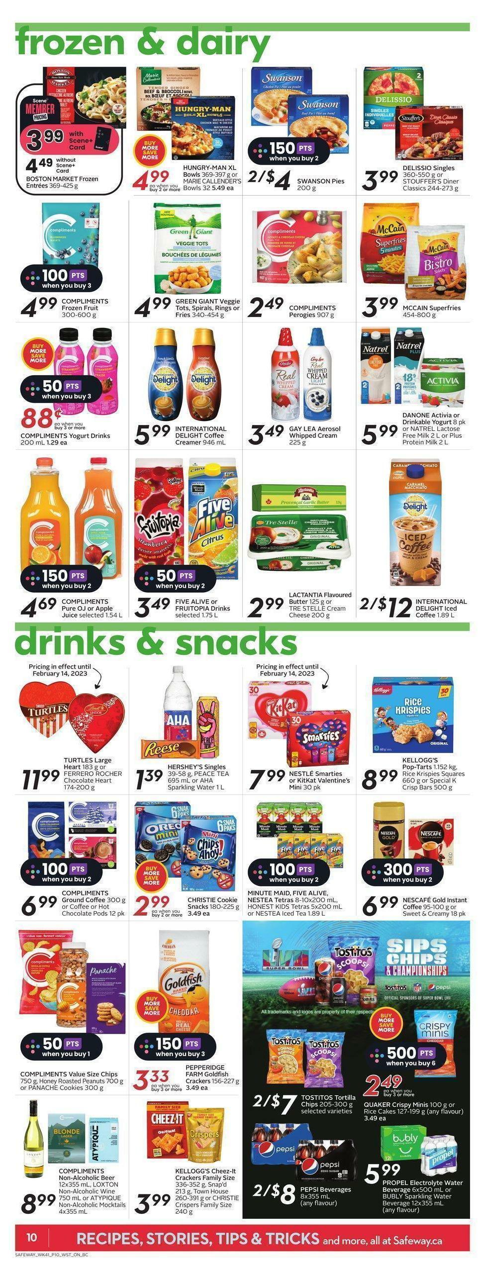 Safeway Flyer from February 9