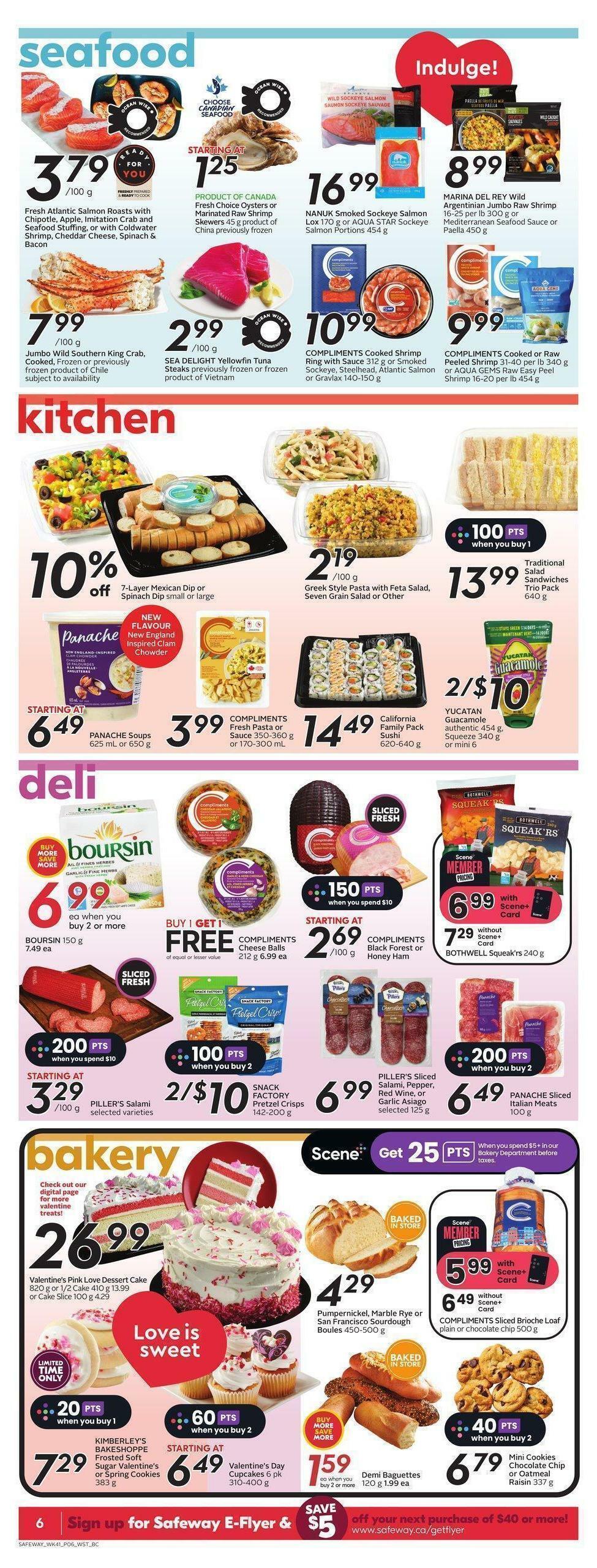 Safeway Flyer from February 9
