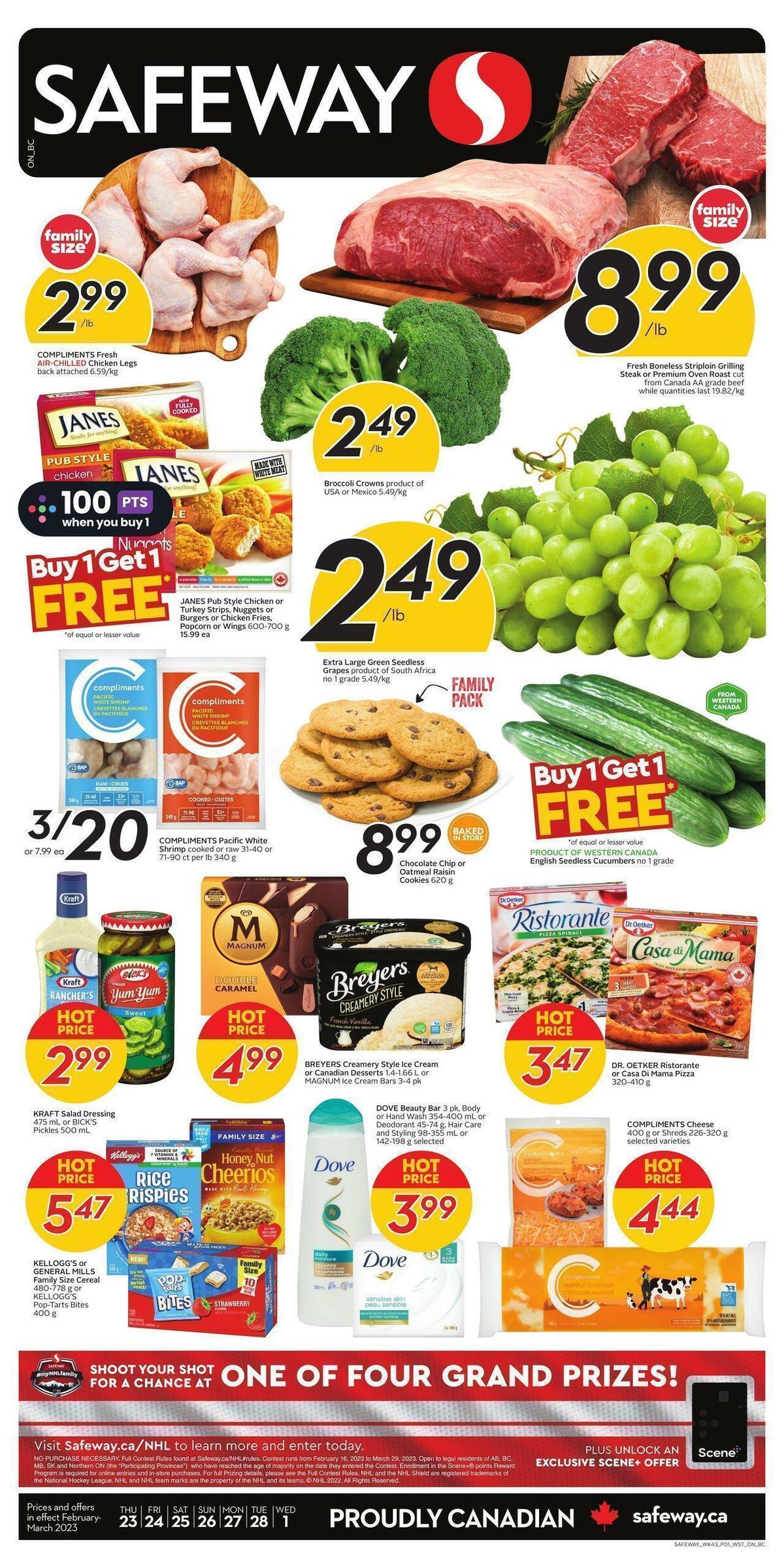 Safeway Flyer from February 23
