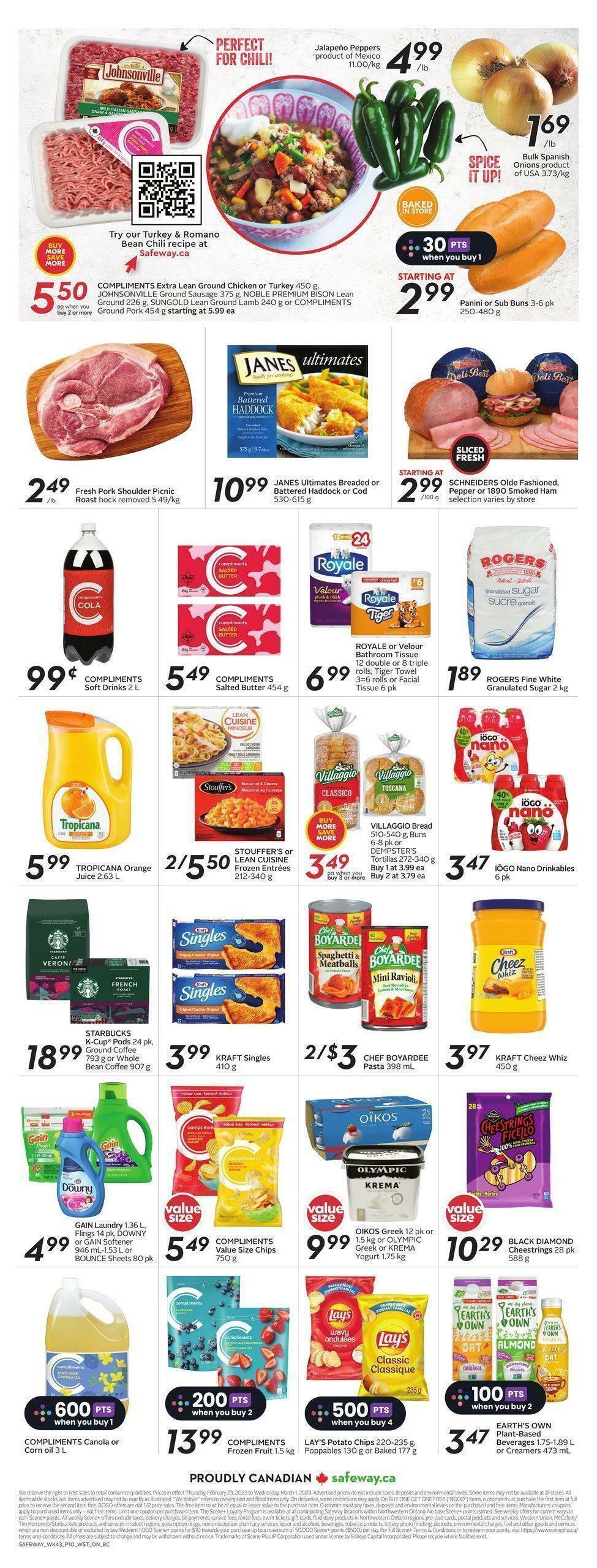 Safeway Flyer from February 23