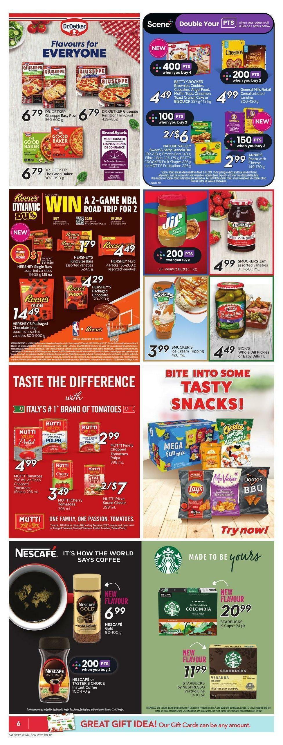 Safeway Flyer from March 2