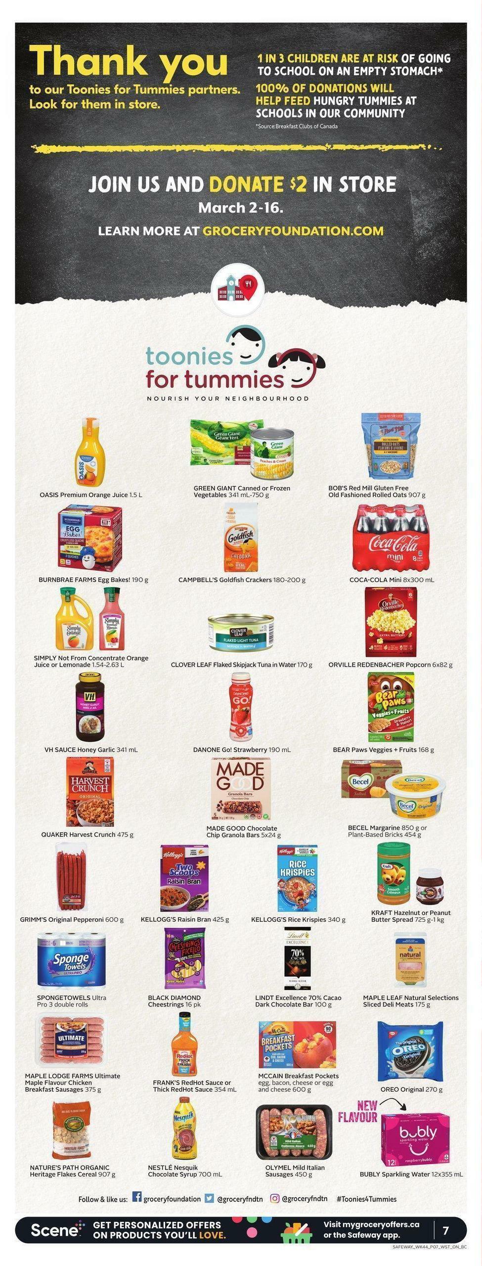 Safeway Flyer from March 2