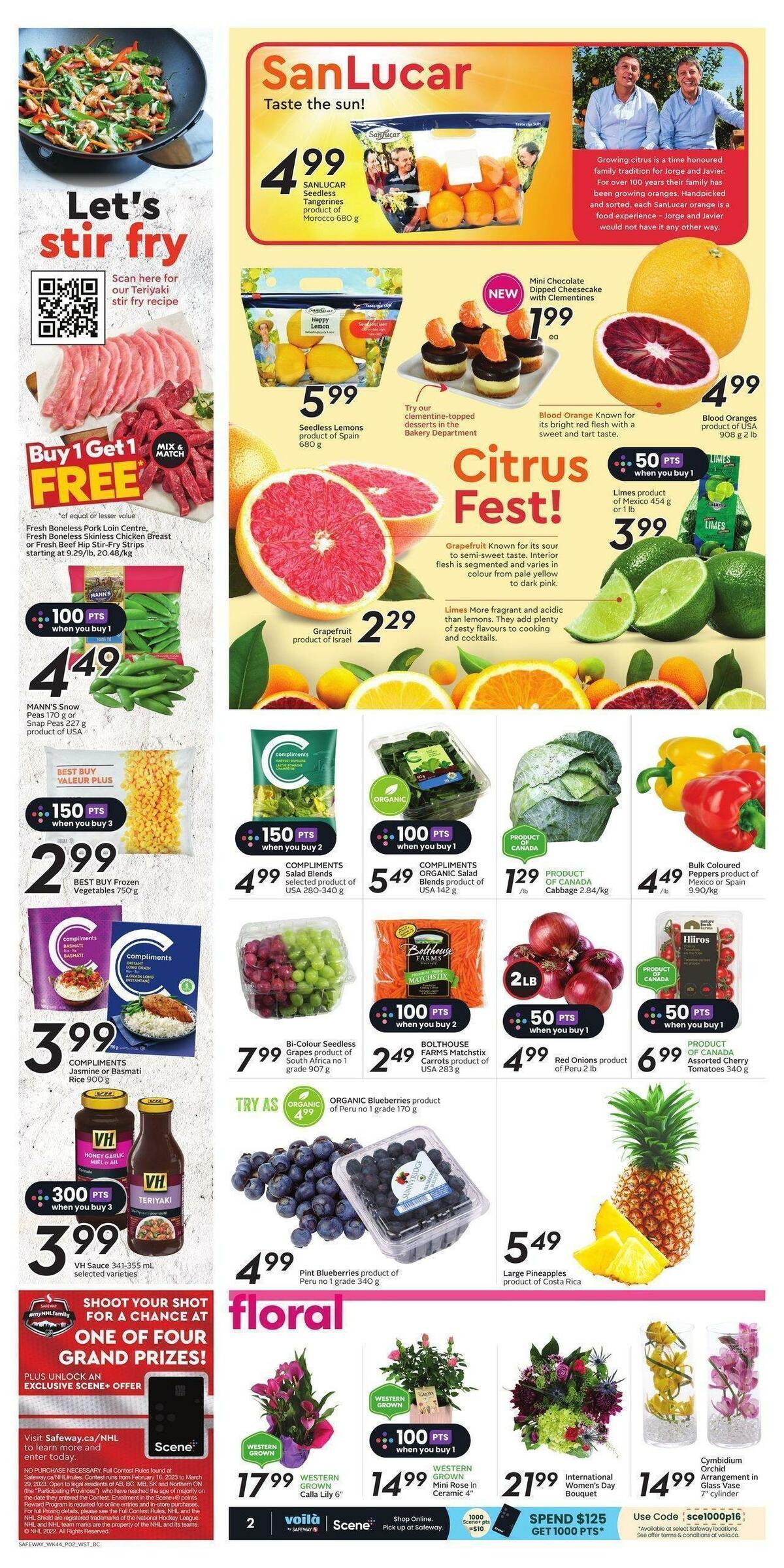 Safeway Flyer from March 2