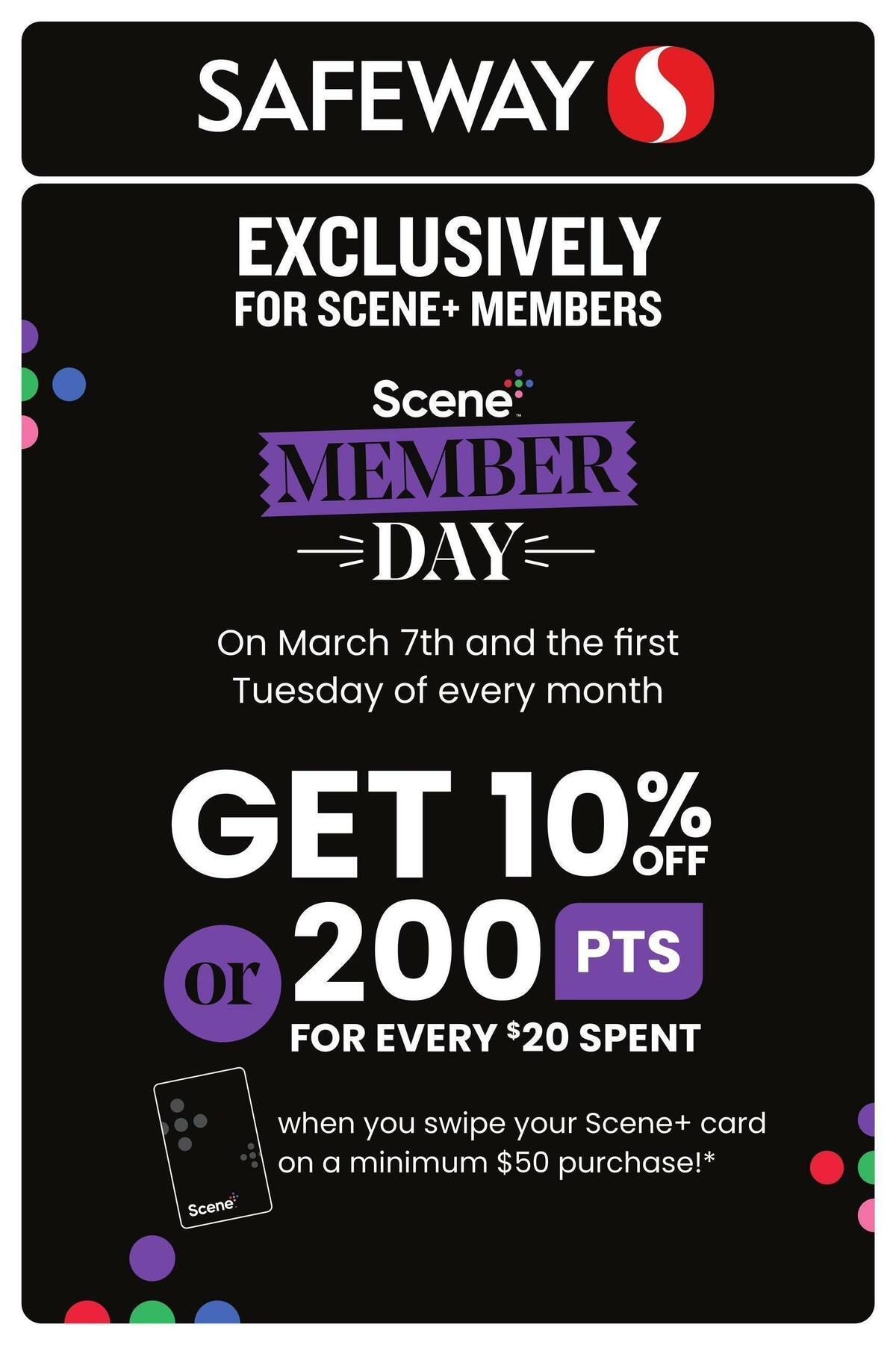 Safeway Flyer from March 2