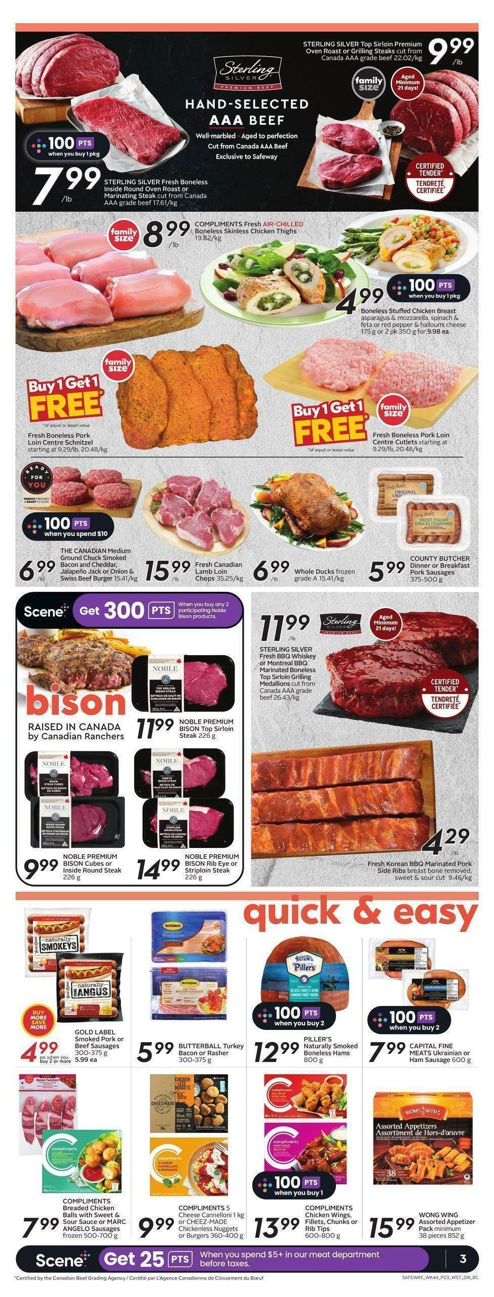 Safeway Flyer from March 2